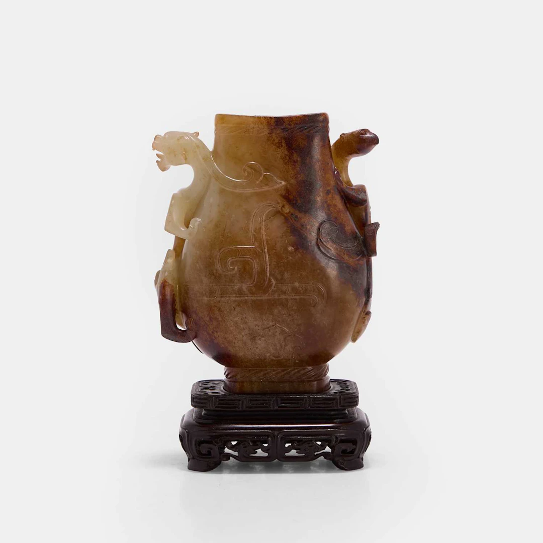 A Chinese jade vase Song dynasty (960-1279)