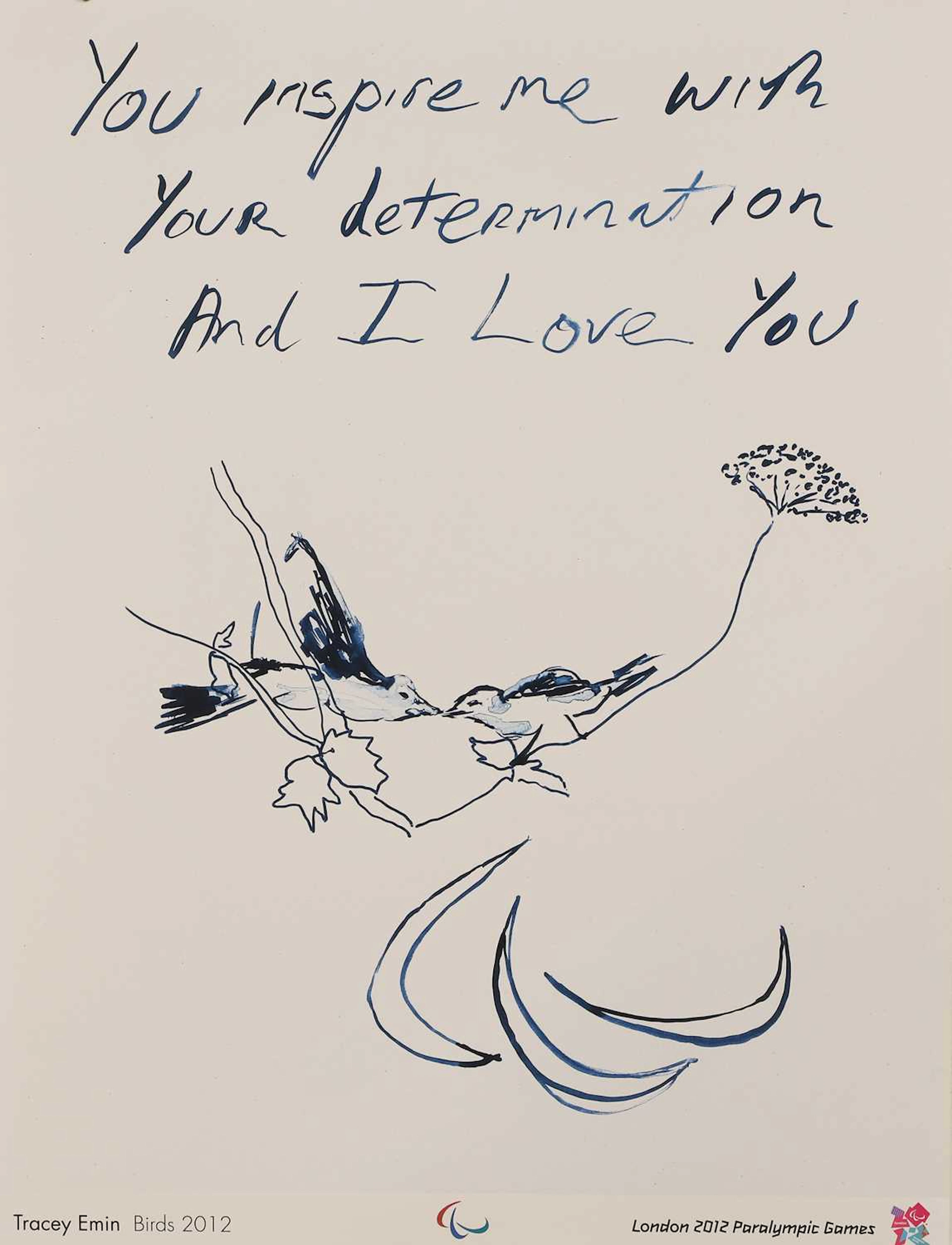Tracey Emin RA (British, b.1963) 'Birds'
