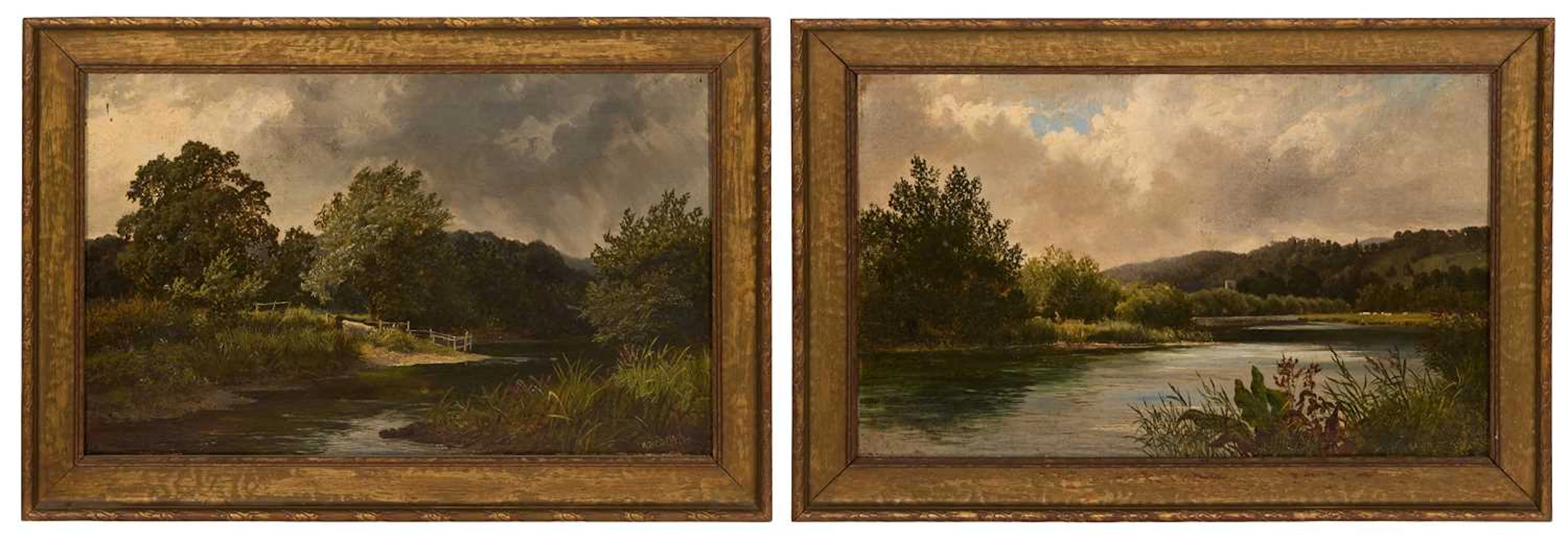 Walter Wallor Caffyn (British, 1845-1898) 'Showery Weather on the