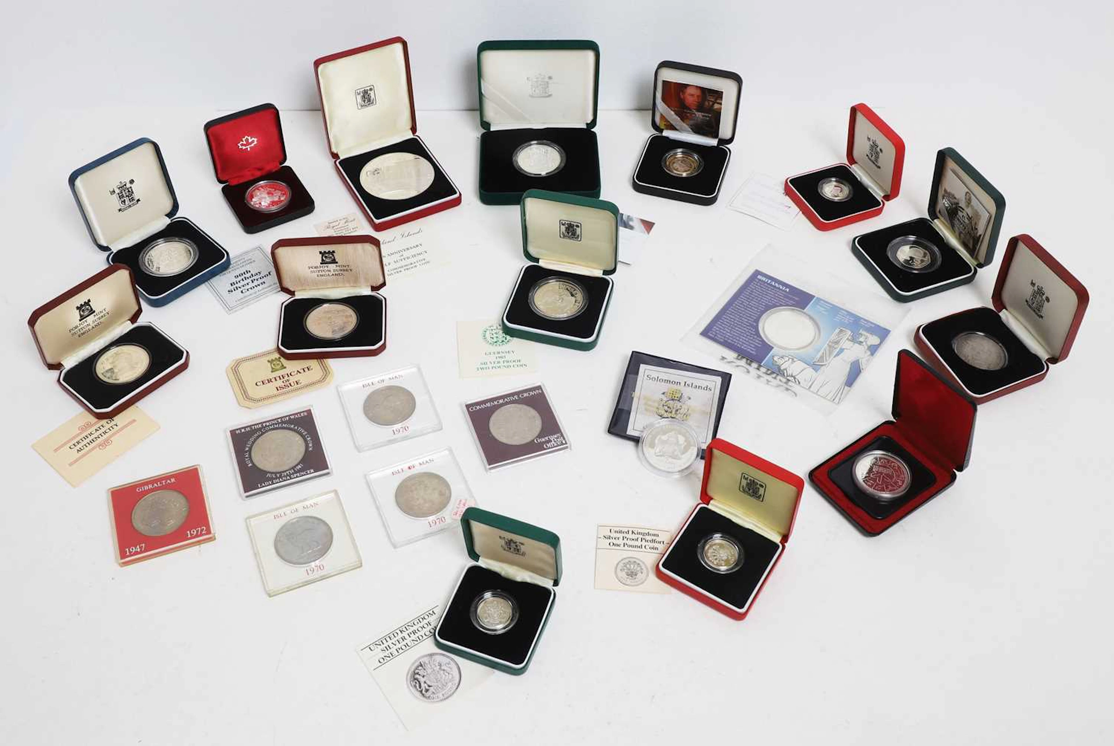 Coins, Great Britain & World