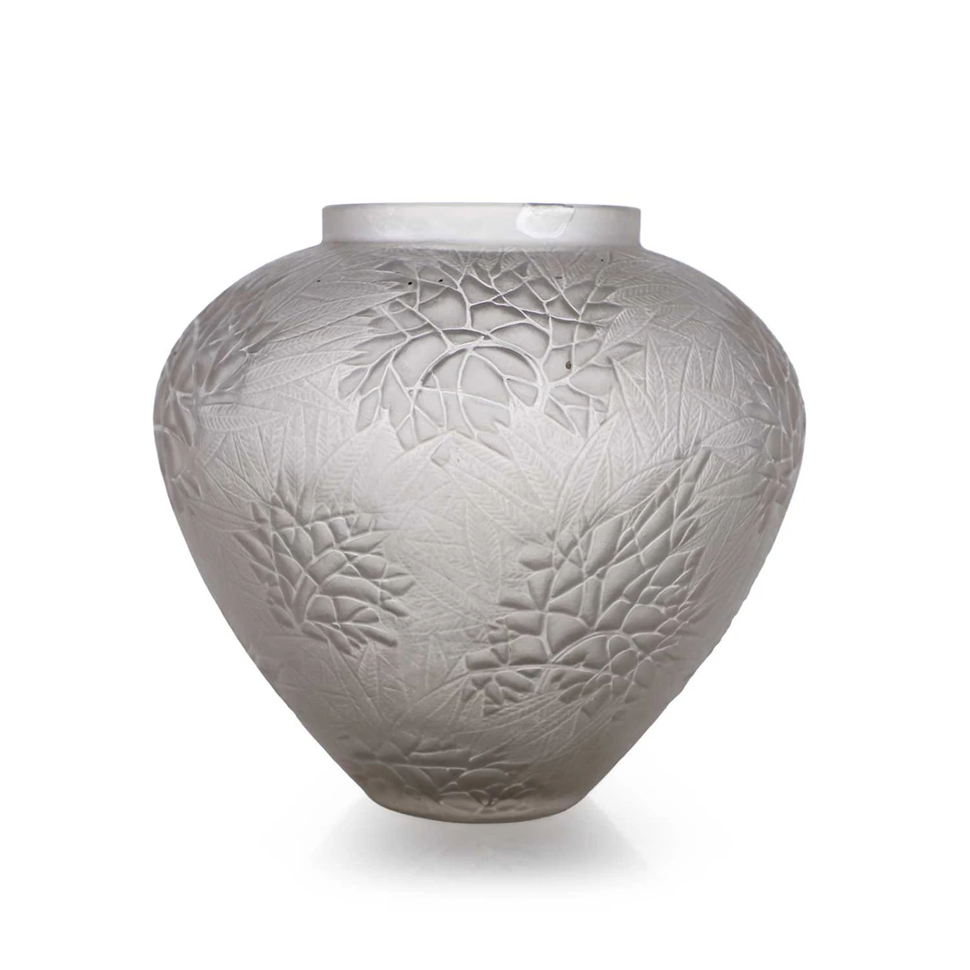 René Lalique (French, 1860-1945) an 'Esterel' vase, No. 941, designed in 1923