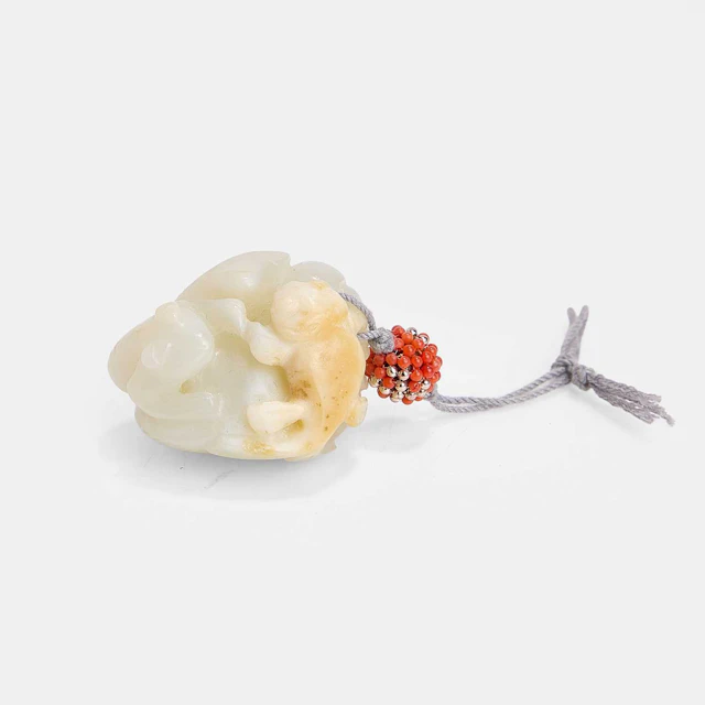 A Chinese jade carving Qing dynasty (1644-1911)