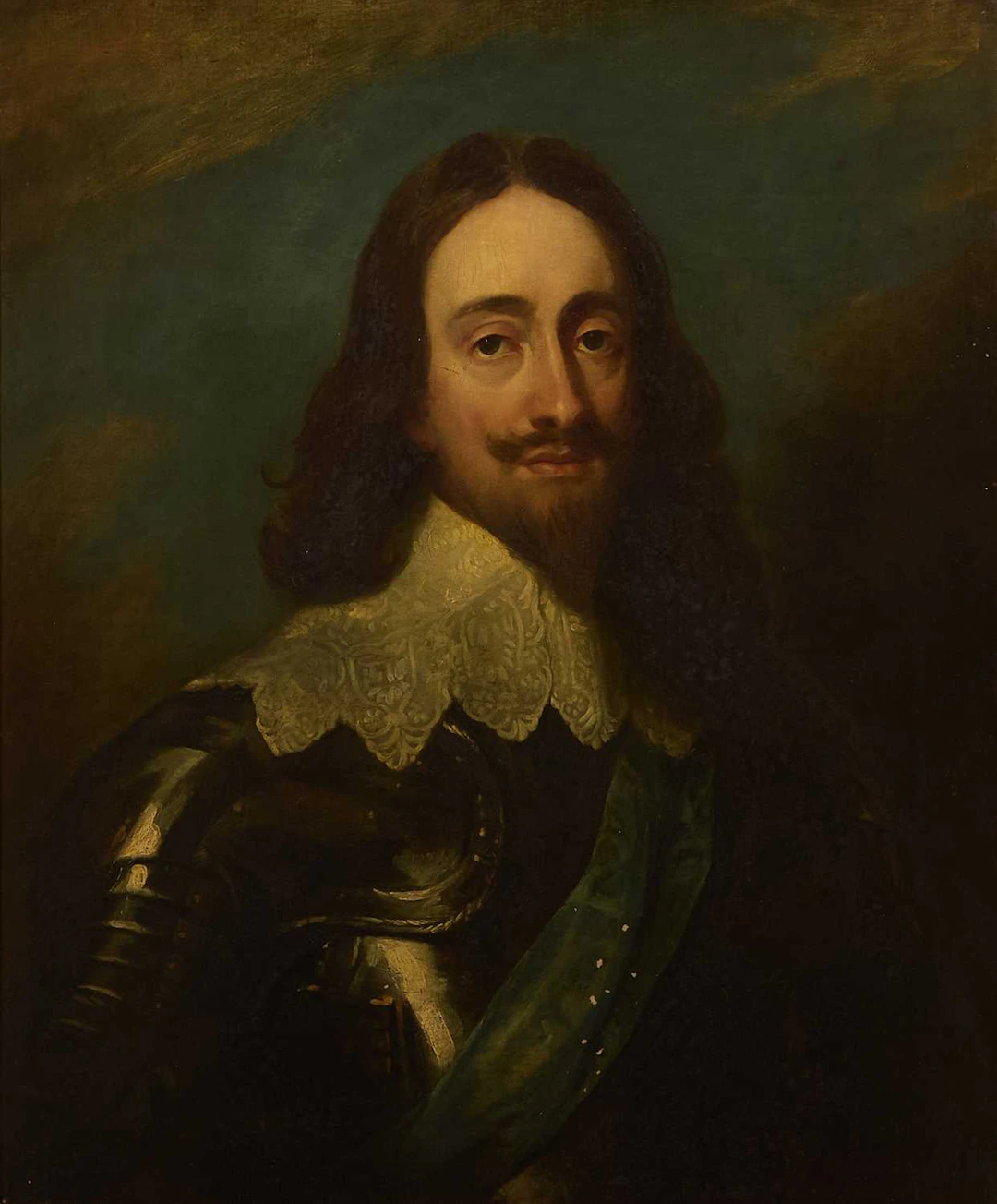 After Sir Anthony van Dyck Portrait of King Charles I, bust-length