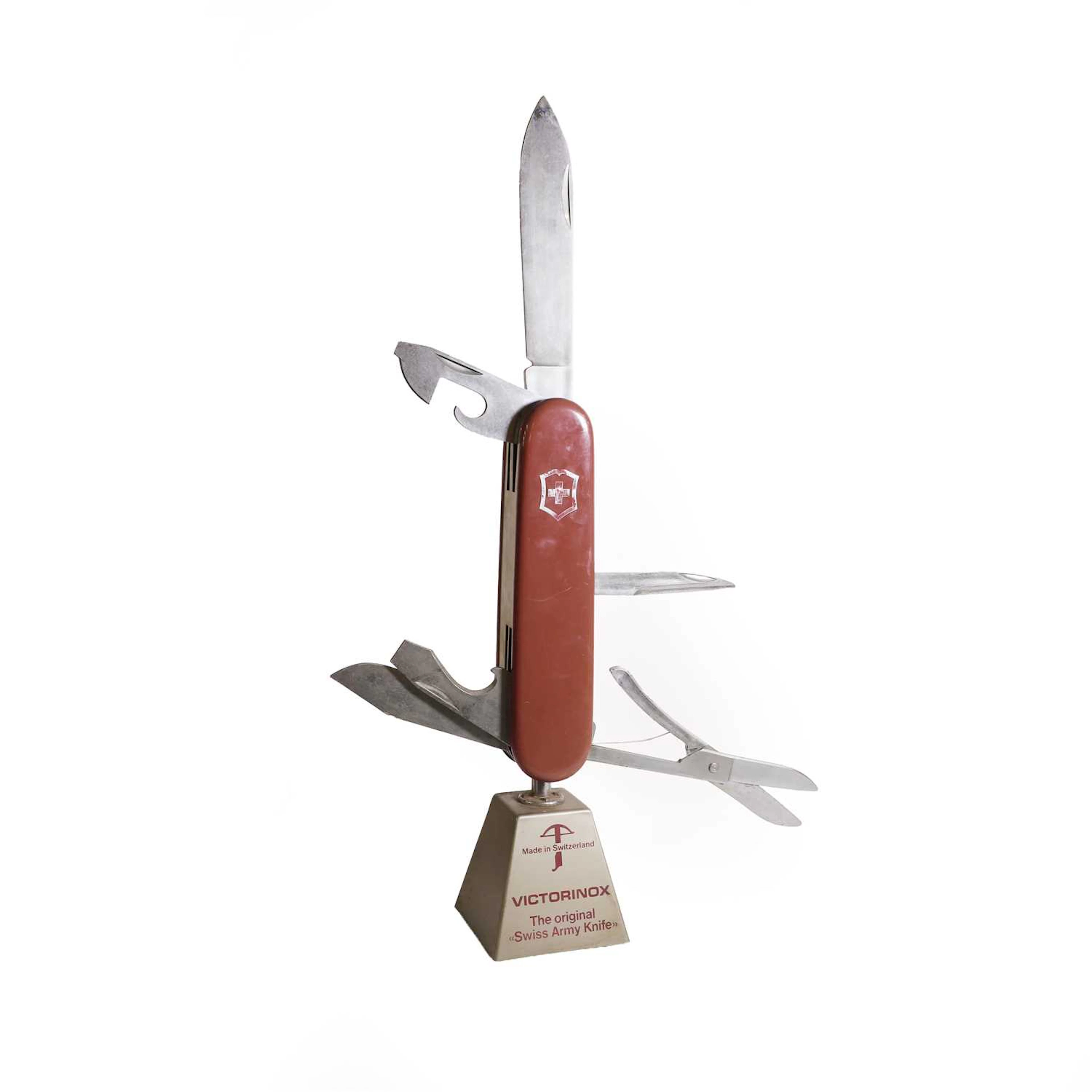 A Victorinox 'Swiss Army Knife' advertising automaton 20th century