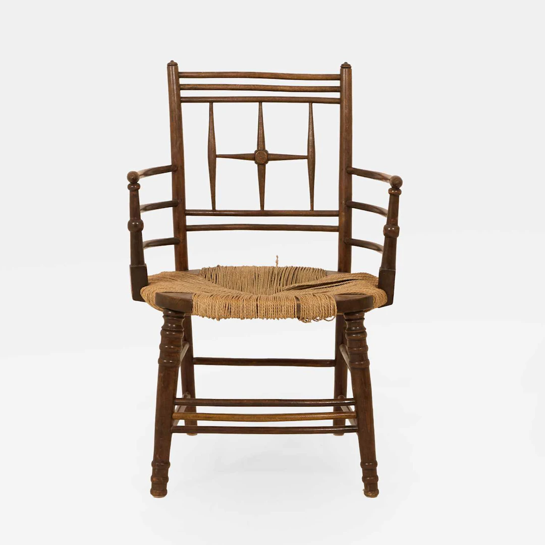 Attributed to Morris & Co. a Sussex chair