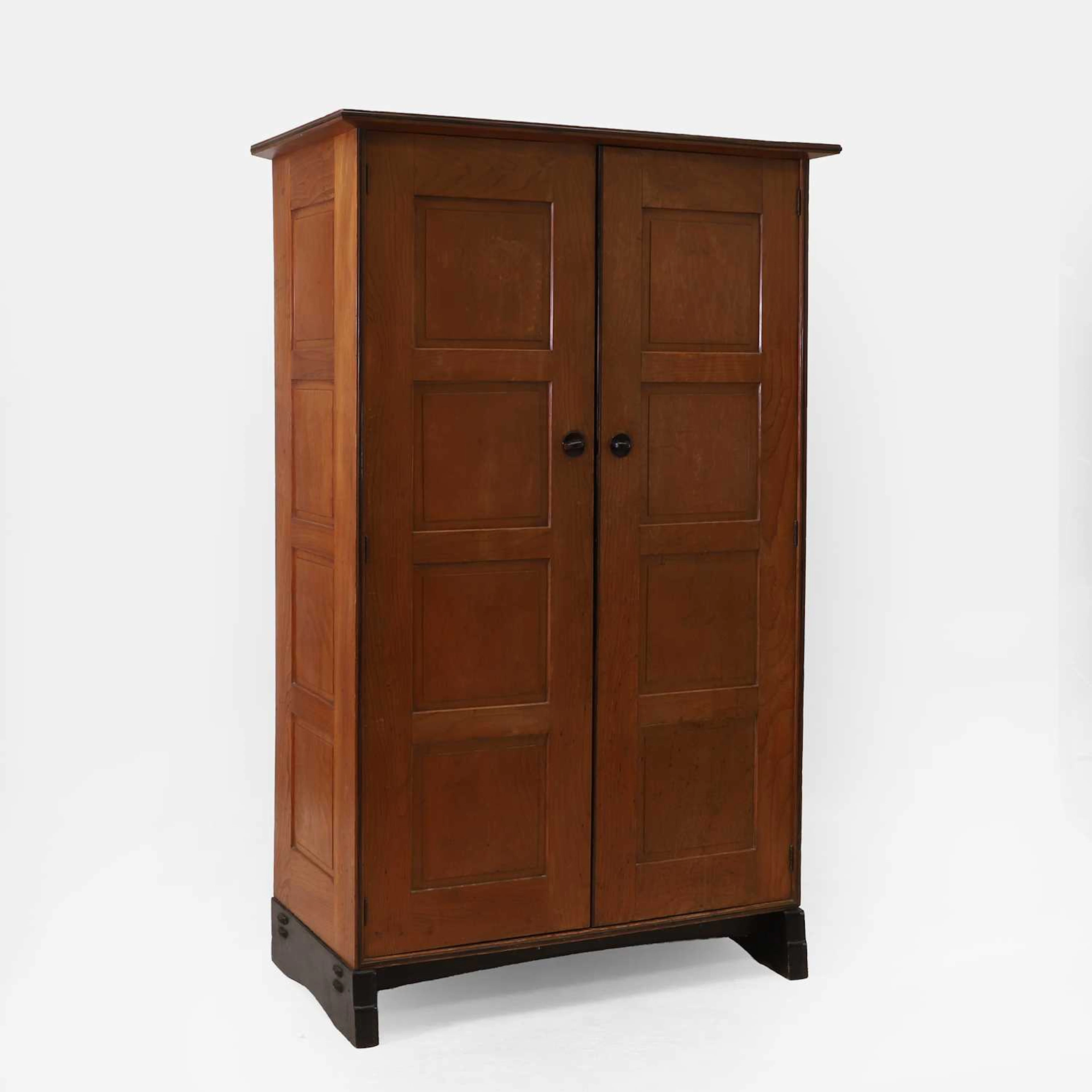 Peter Waals (Dutch, 1870-1937) an Arts and Crafts wardrobe