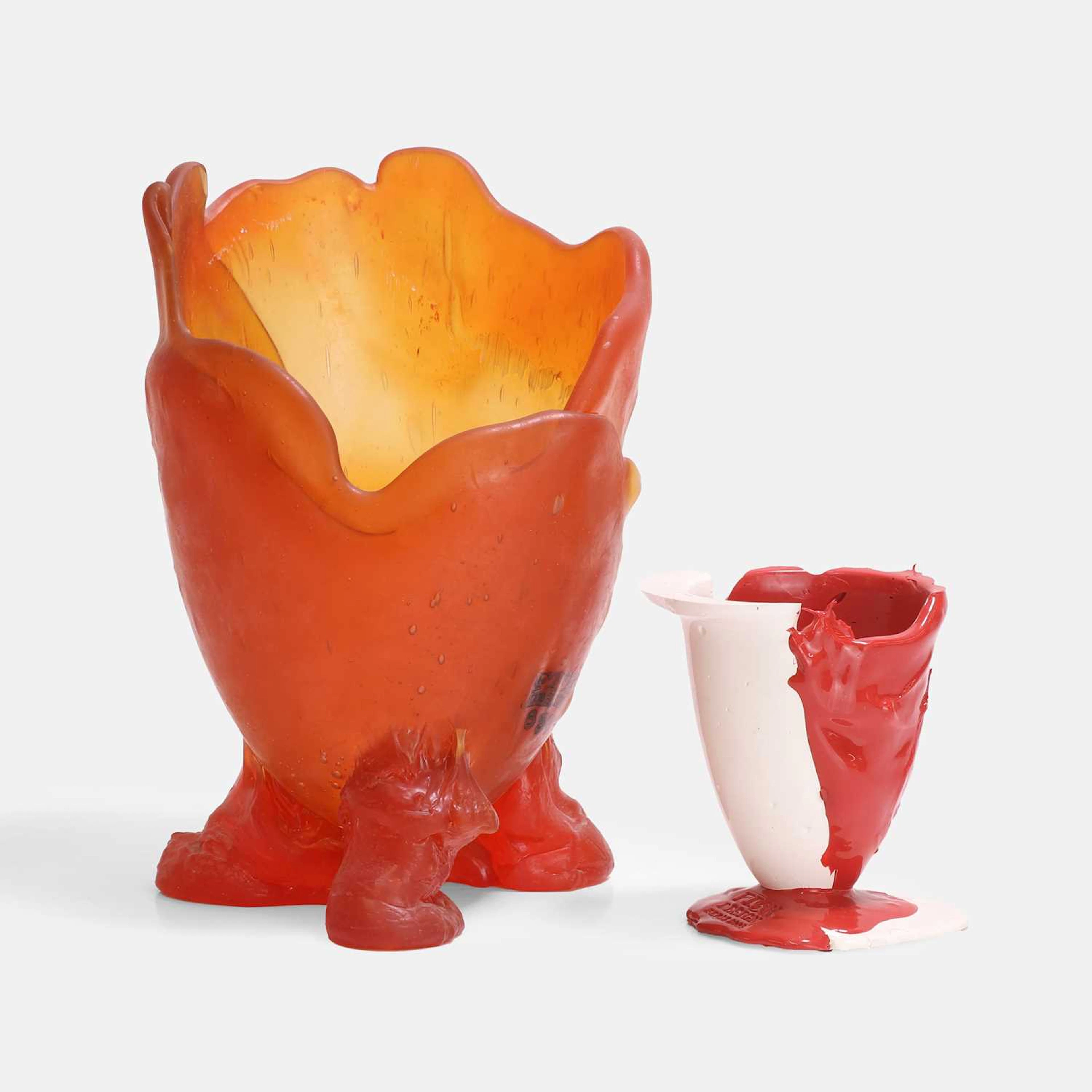 ▲ Gaetano Pesce (Italian, 1939-2024) for Fish Design two 'Amazonia' vases