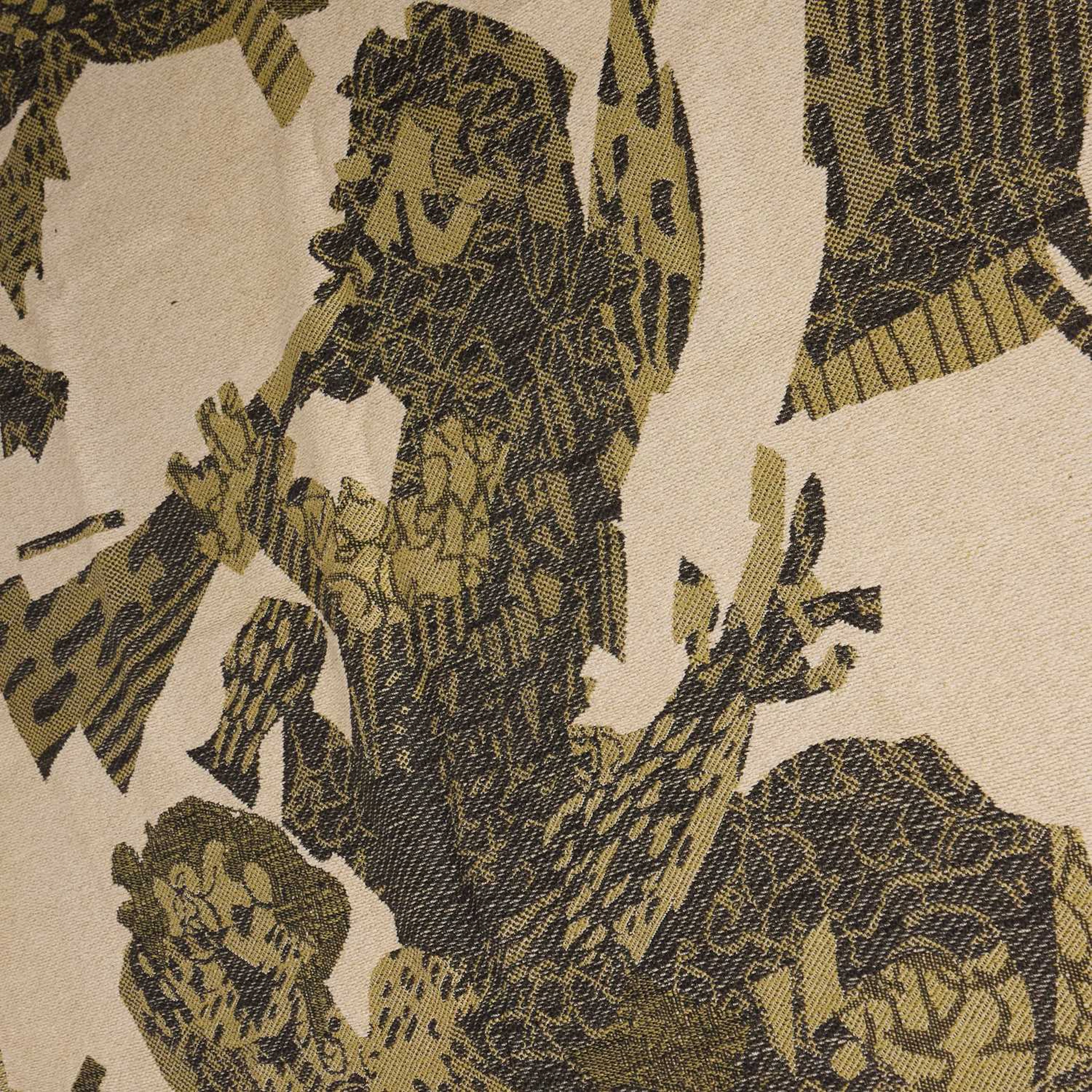 Alan Jarvis for Edinburgh Weavers a 'Centaurs' textile