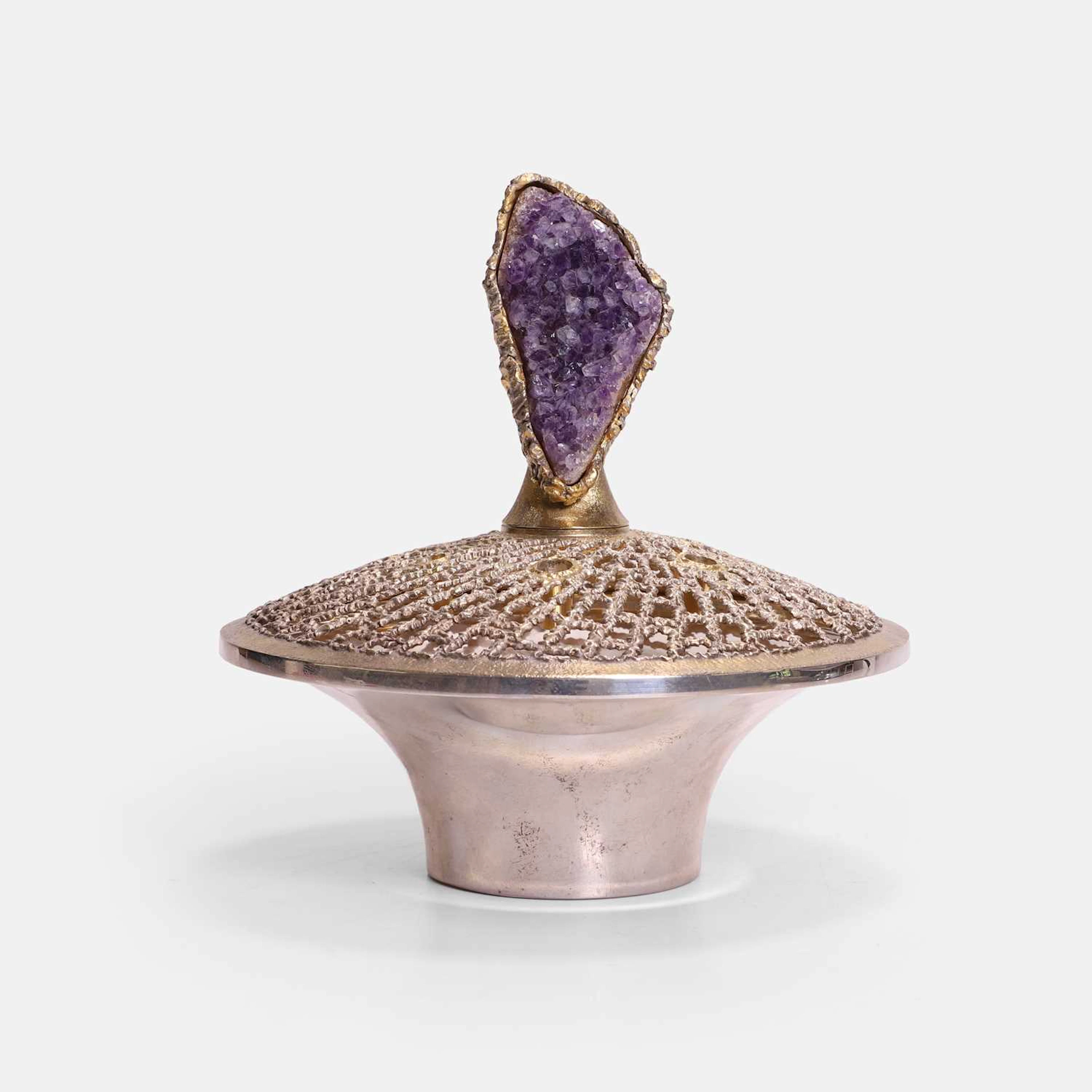 ▲ Stuart Devlin (Australian-British, 1931-2018) a silver and silver-gilt