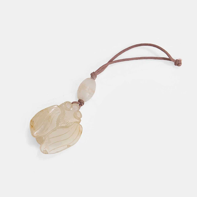 A Chinese jade pendant Ming dynasty (1368-1644)