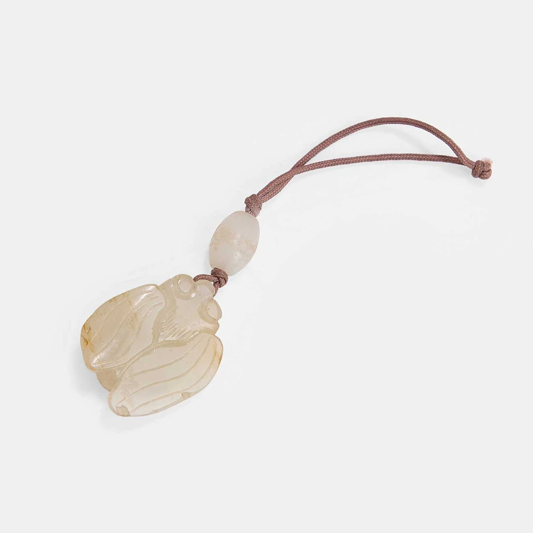 A Chinese jade pendant Ming dynasty (1368-1644)