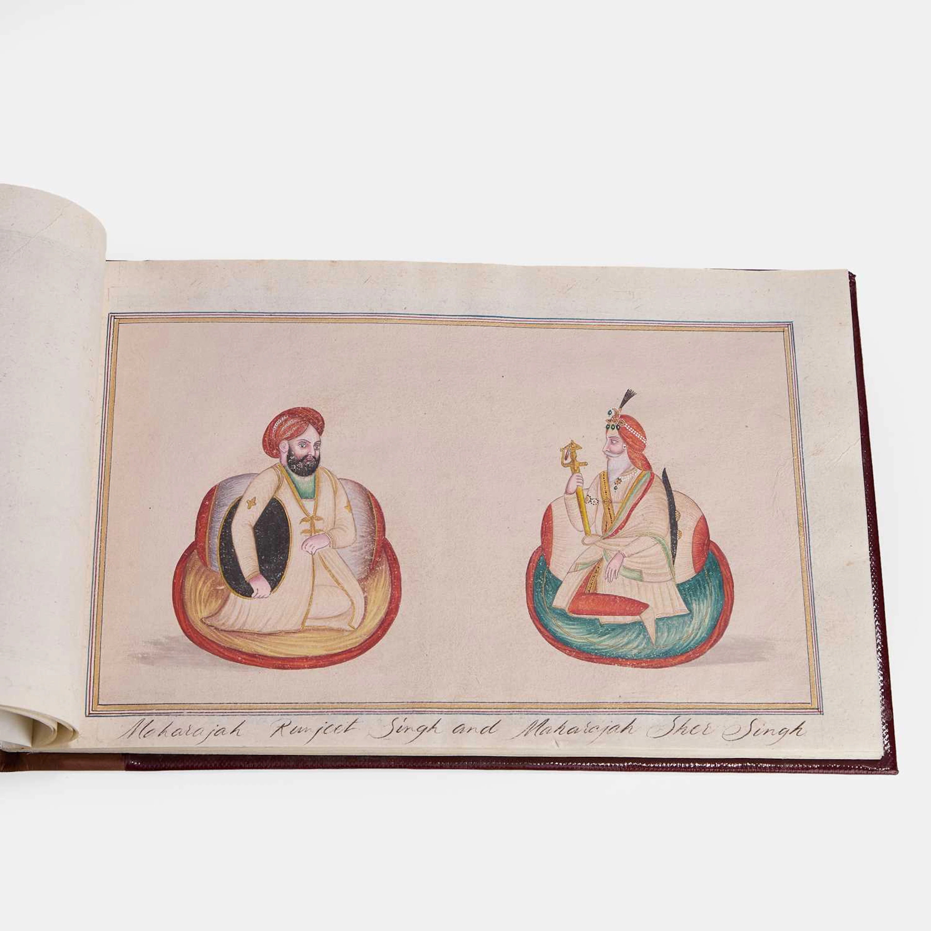An album of fifty paintings circa 1870s-1890s, Northern India, possibly