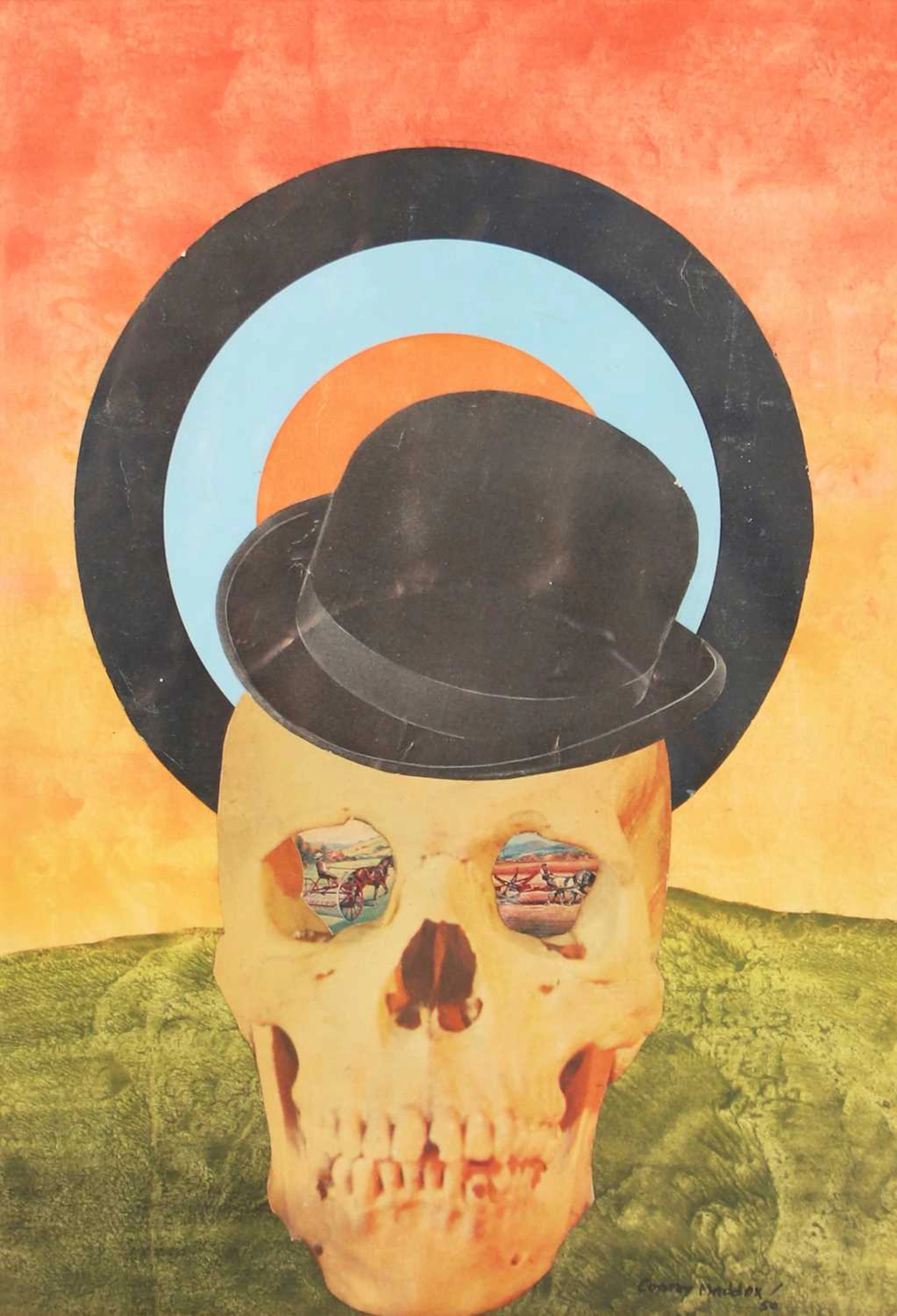 ▲ Conroy Maddox (British, 1912-2005) Untitled (Skull)