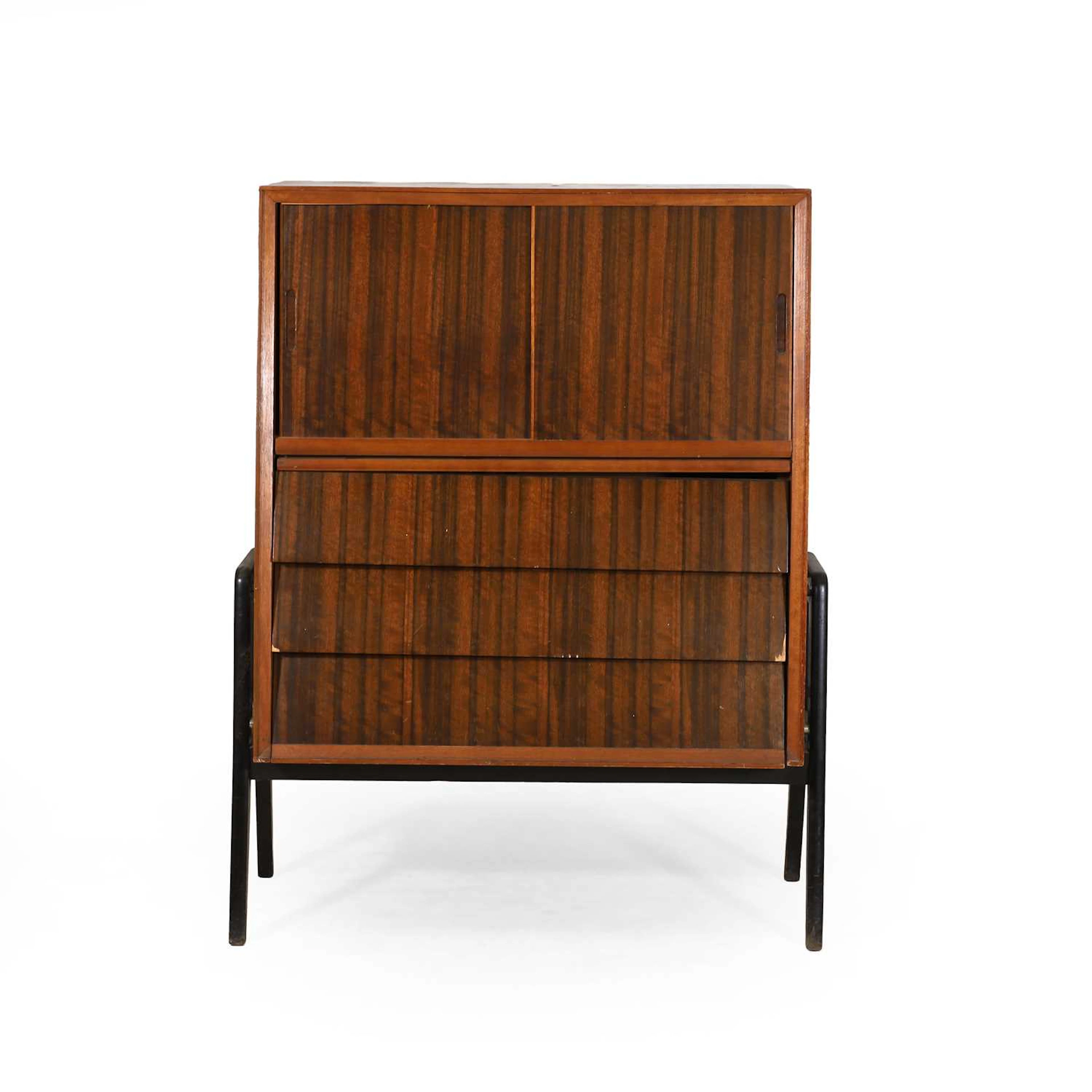 Gordon Russell (British, 1892-1980) a zebrano sideboard