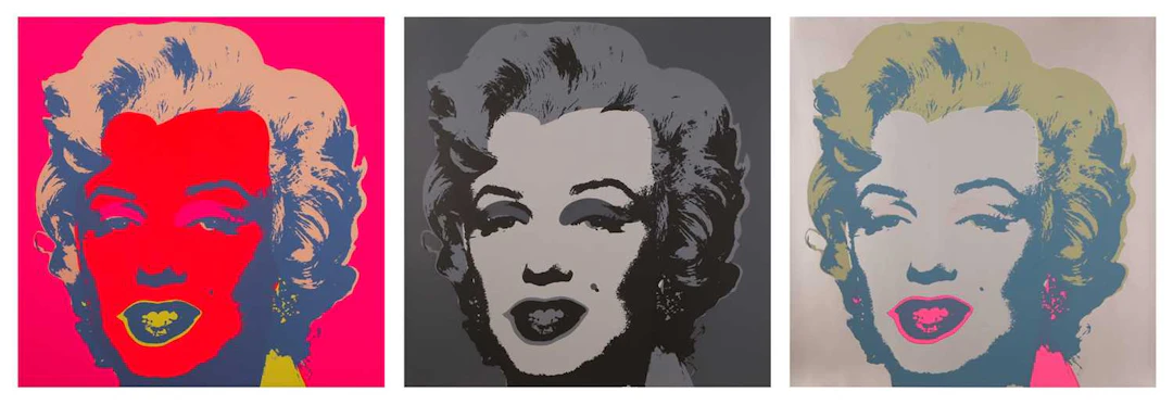 Sunday B. Morning, after Andy Warhol 'Marilyn Monroe', 11.22, 11.24 and 11.26