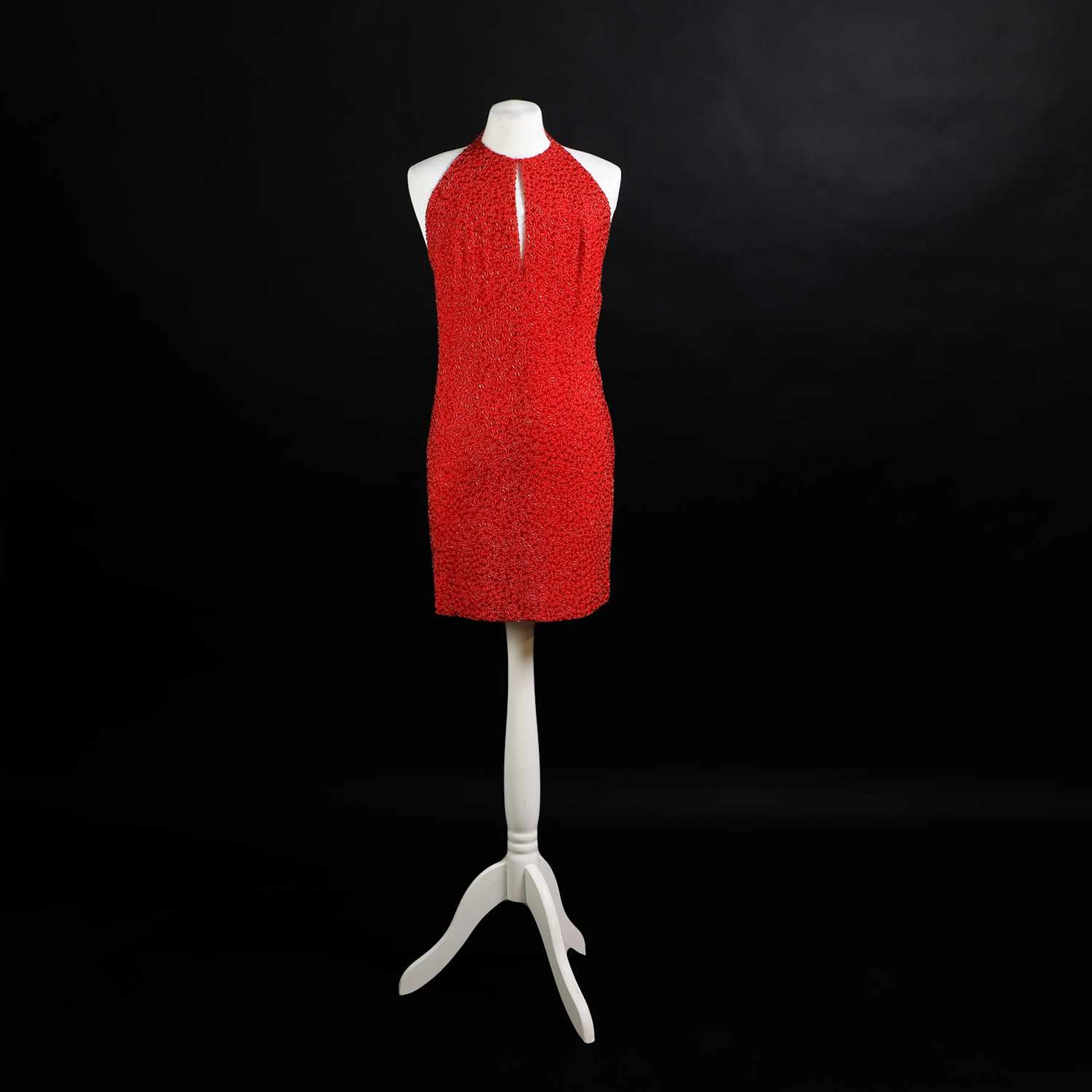 A Jacques Azagury halter neck dress