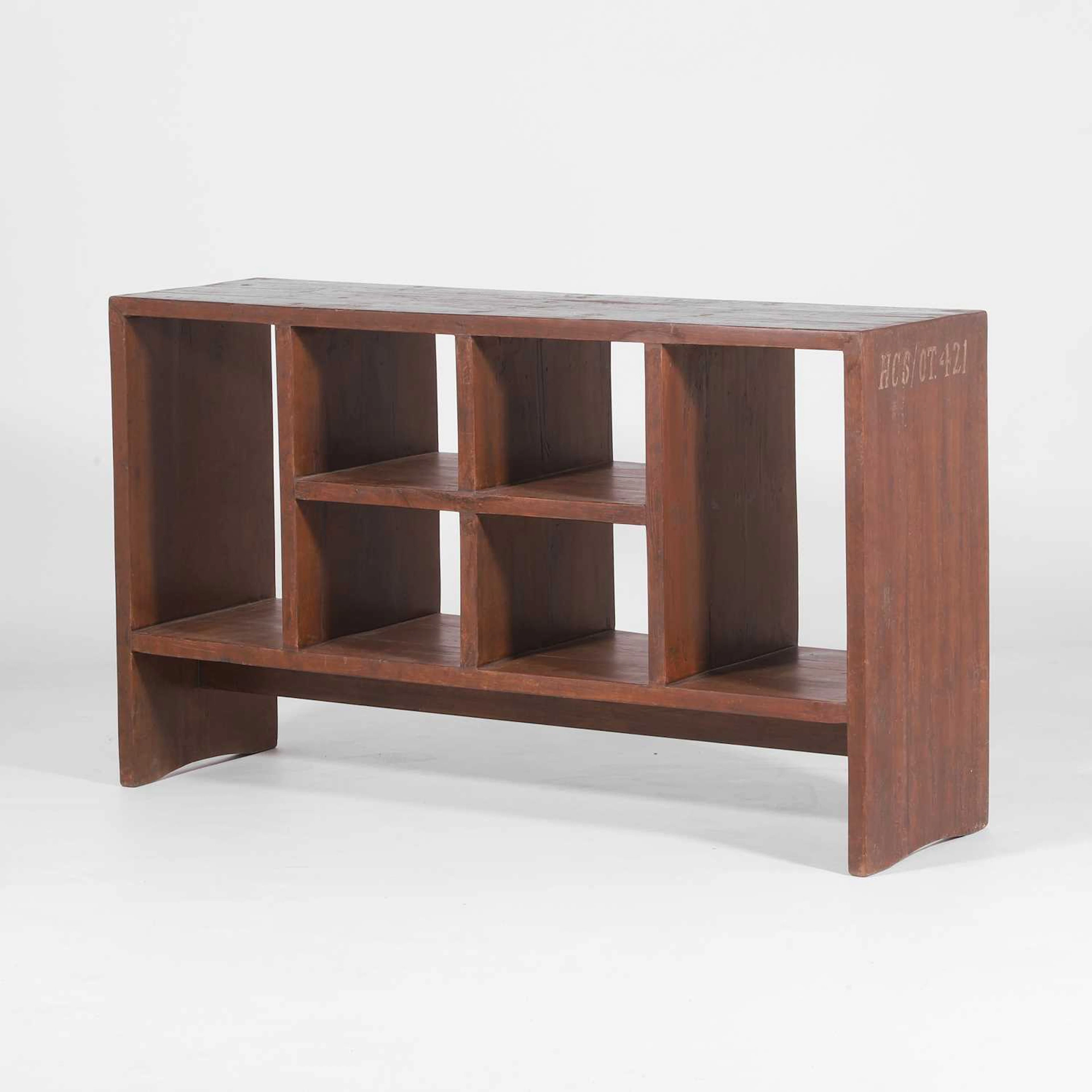Pierre Jeanneret (Swiss, 1896-1967) A file rack