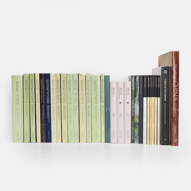 A collection of auction catalogues and reference books