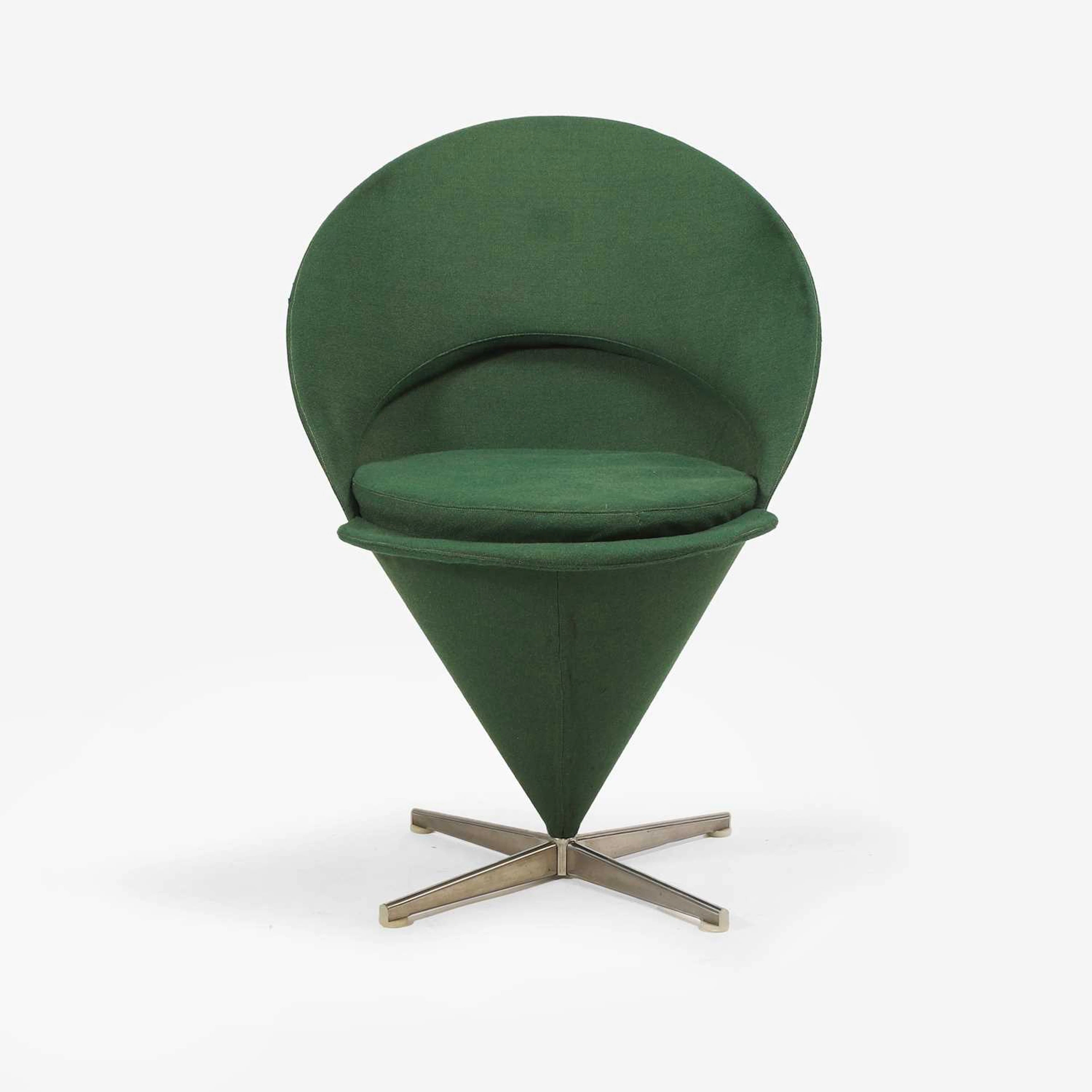 Verner Panton (Danish, 1926-1998) for Plus-Linje a 'Cone' chair