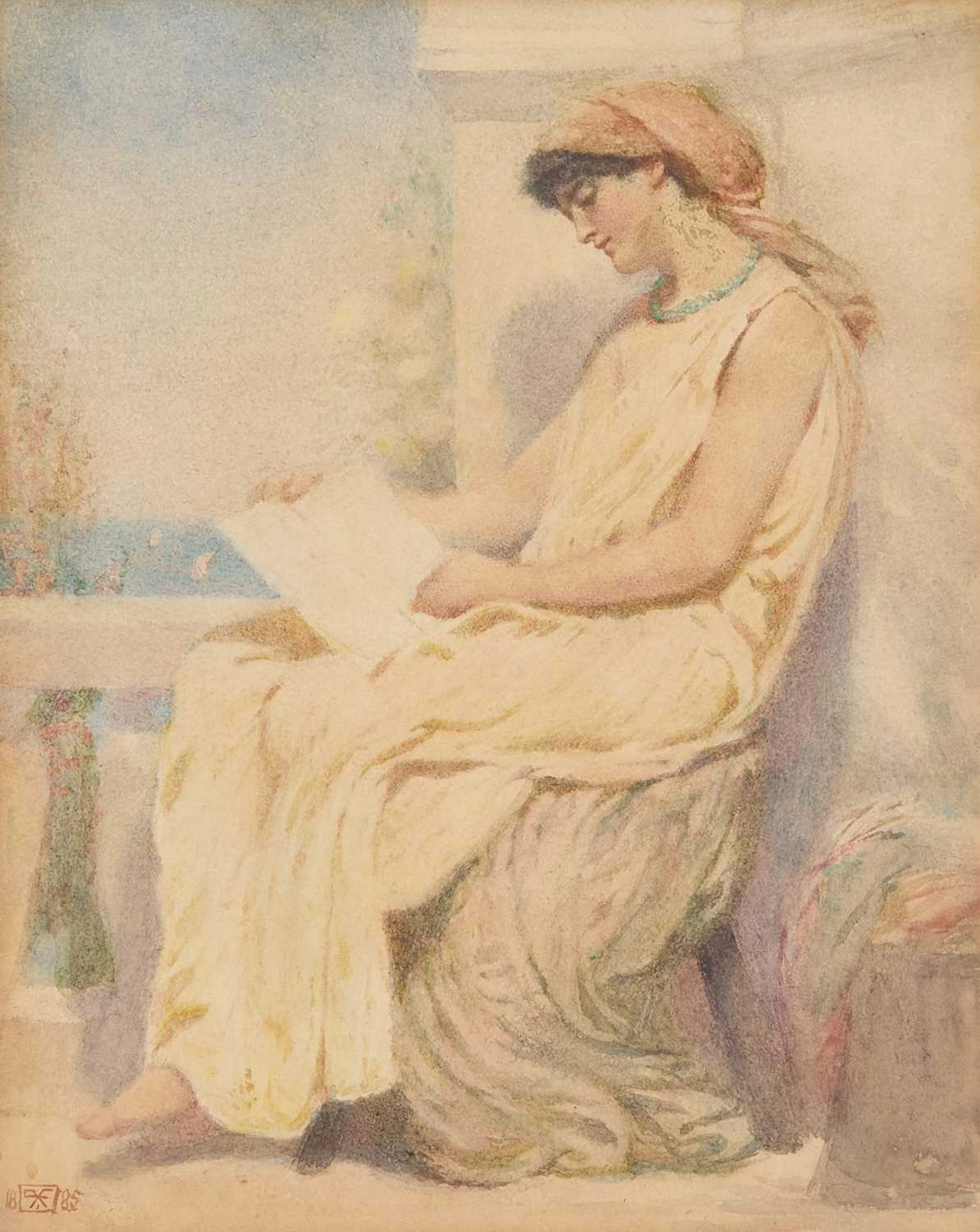 Robert Fowler (British, 1853-1926) 'The Reader'