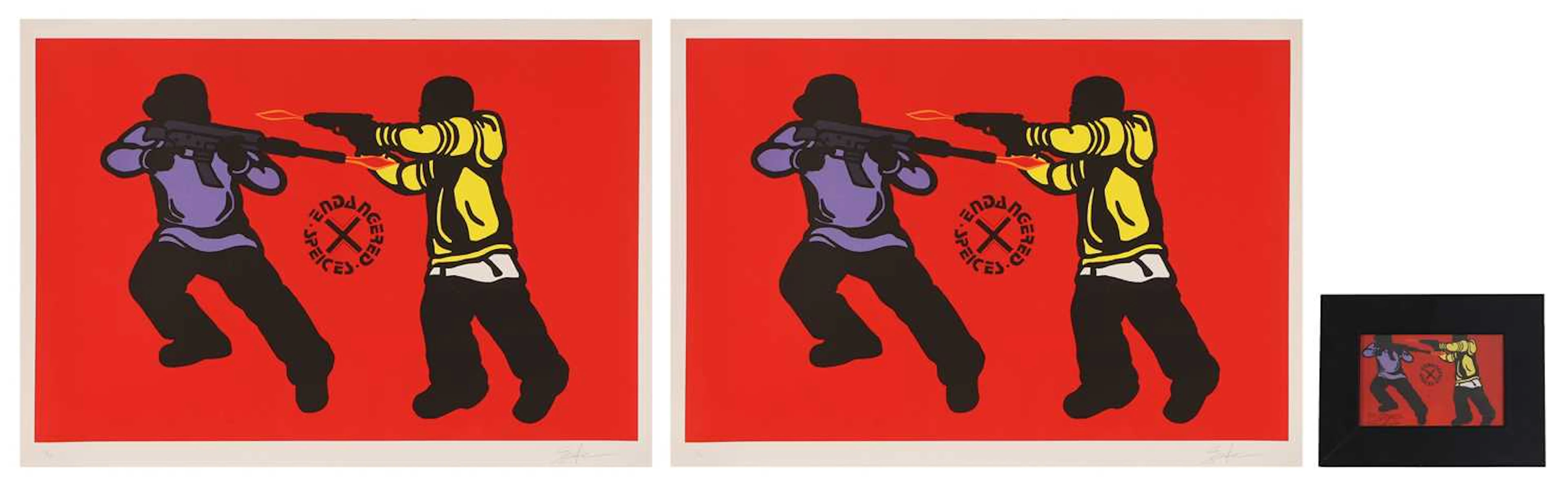 Emory Douglas (American, b.1943) 'Endangered Species', 2011
