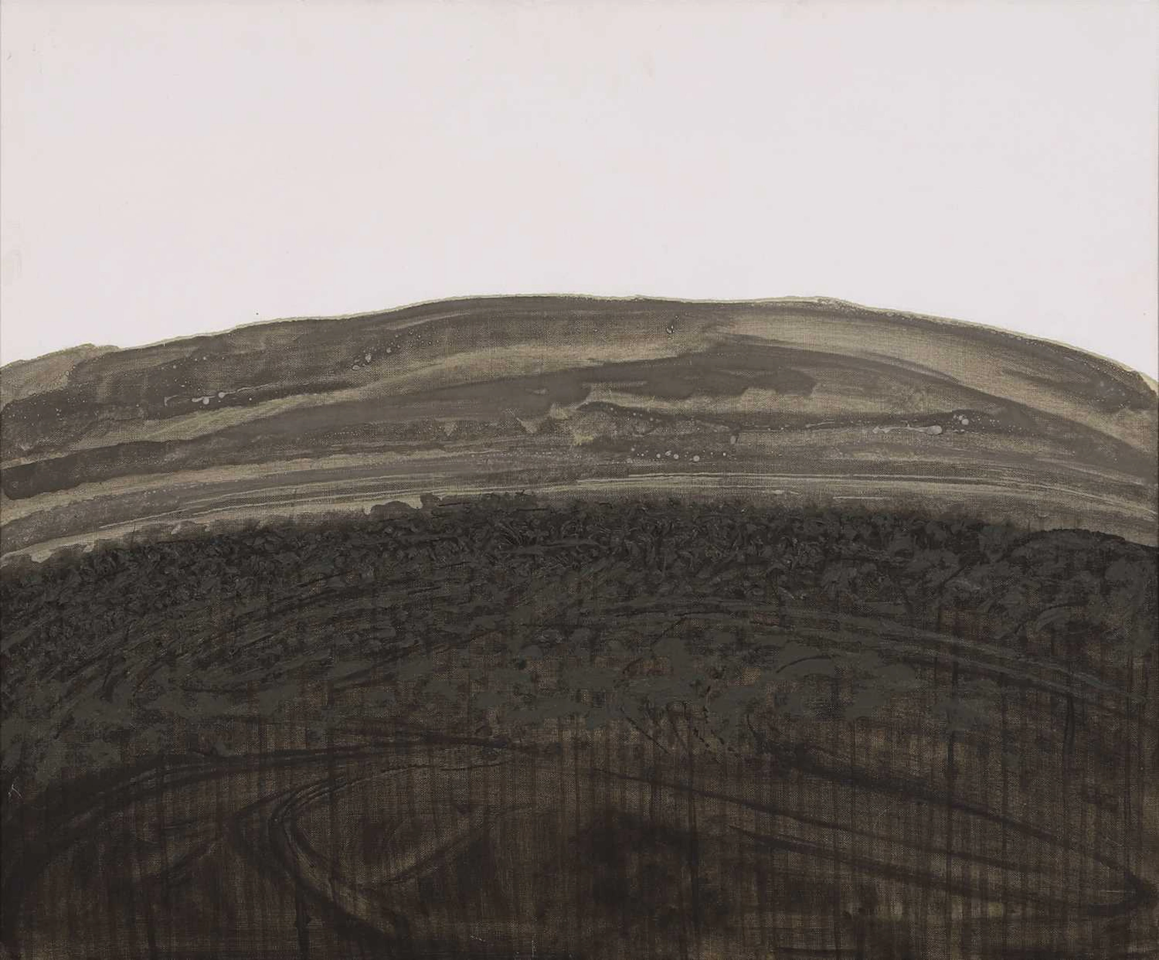 ▲ Denis Wirth-Miller (British, 1915-2010) 'Dartmoor Landscape'