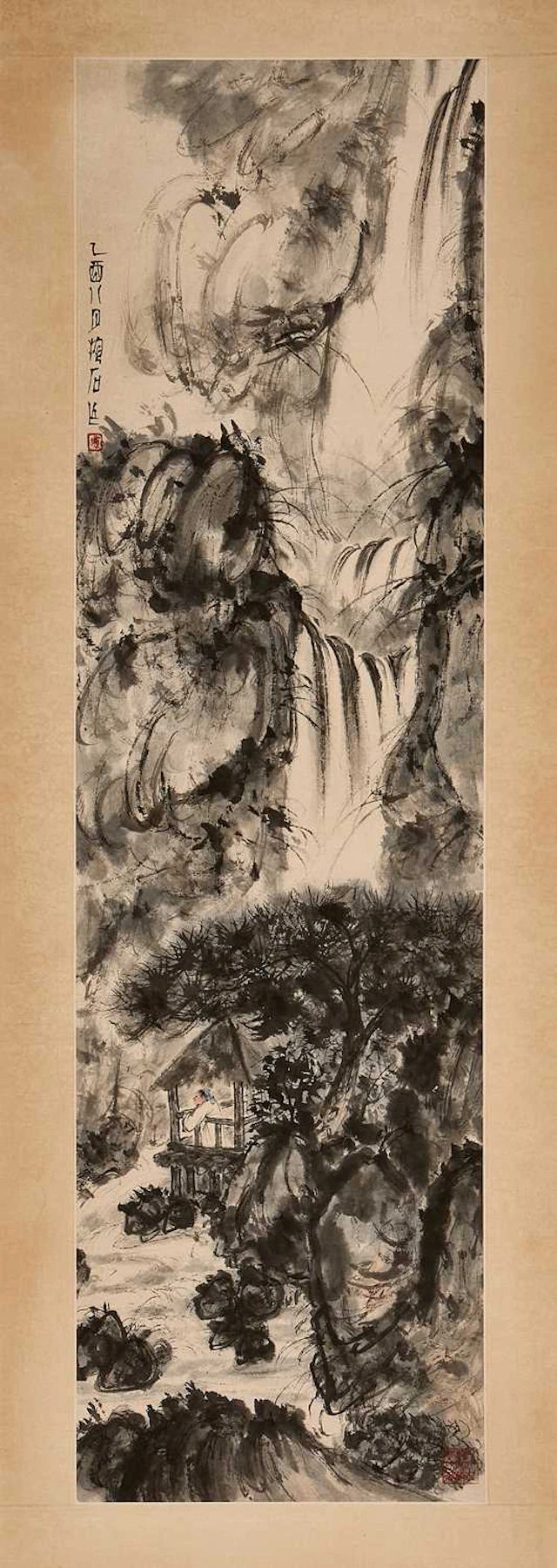 A Chinese gouache painting 20th century