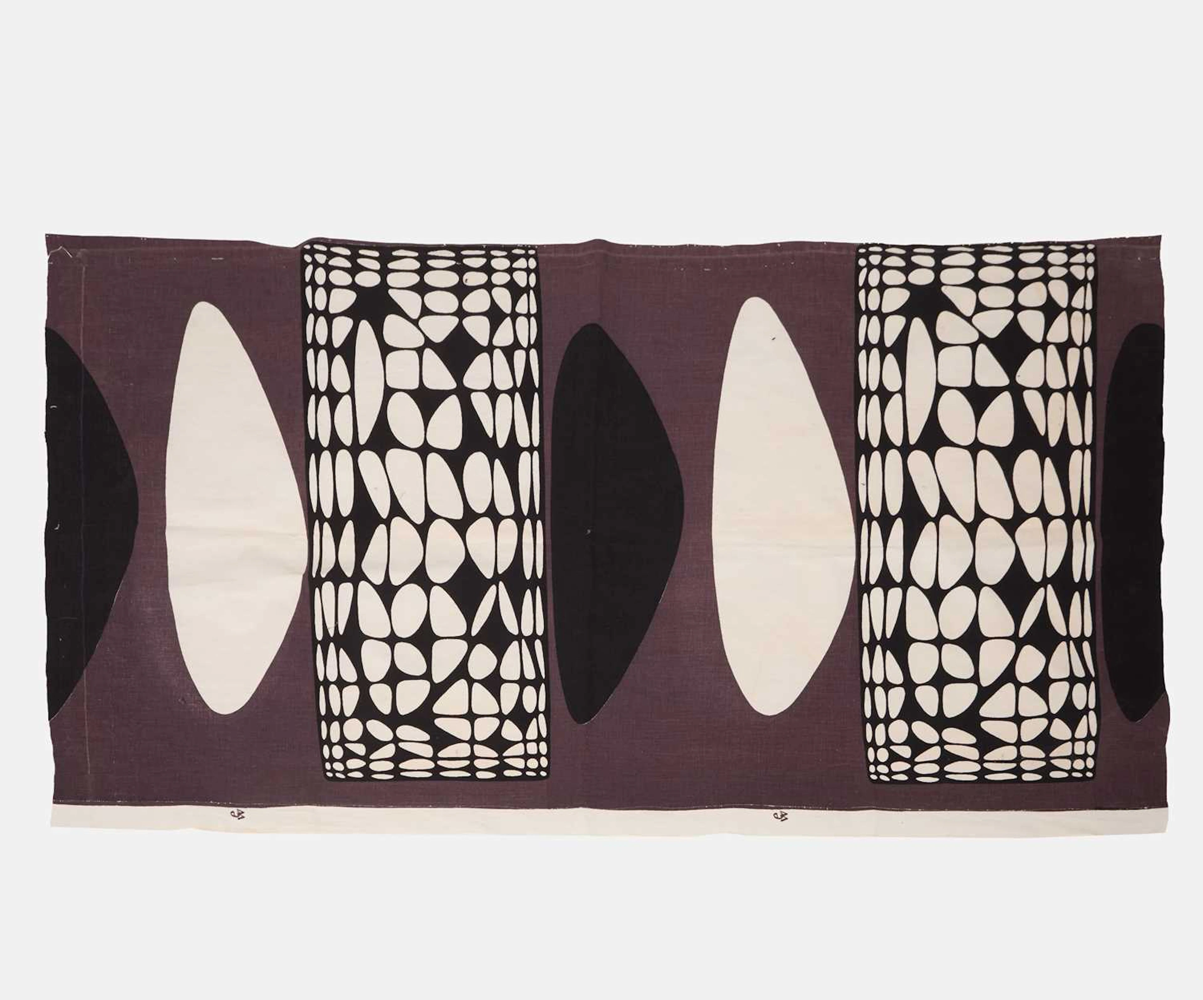 Victor Vasarely (Hungarian-French, 1906-1997) for Edinburgh Weavers