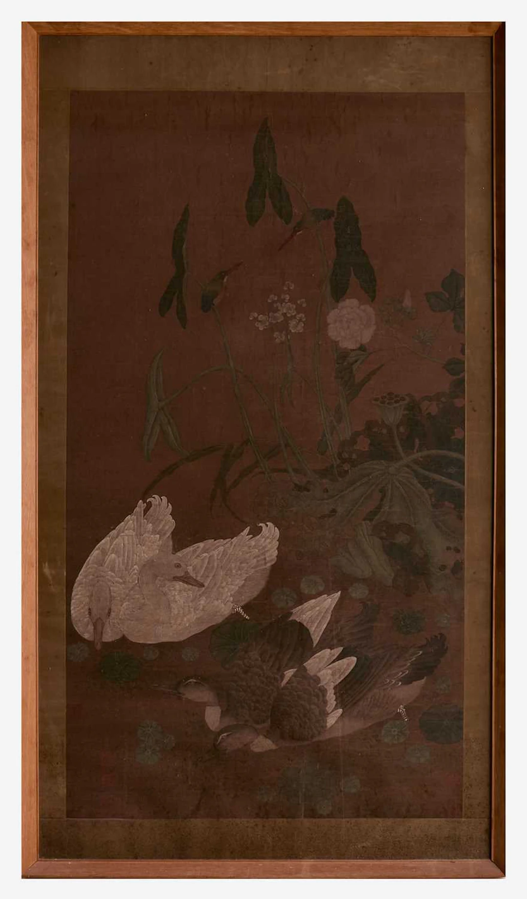 A Chinese gouache painting in the Song dynasty style