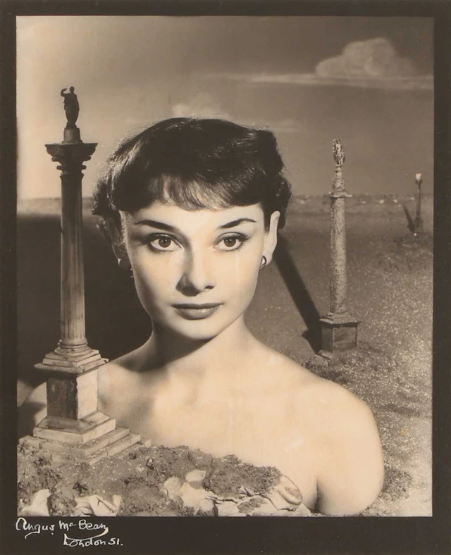 ▲ Angus McBean (British, 1904-1990) Audrey Hepburn, 1951