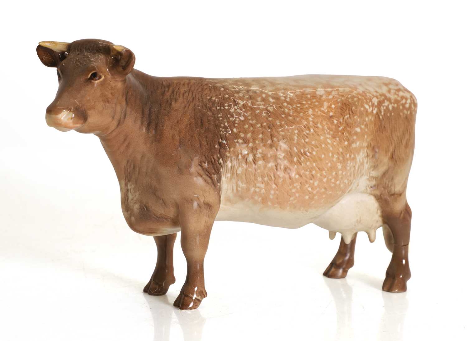 A Beswick shorthorn cow 20th century