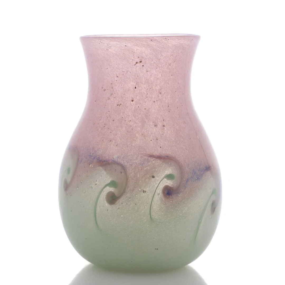 A Vasart glass vase circa 1950s, Scottish