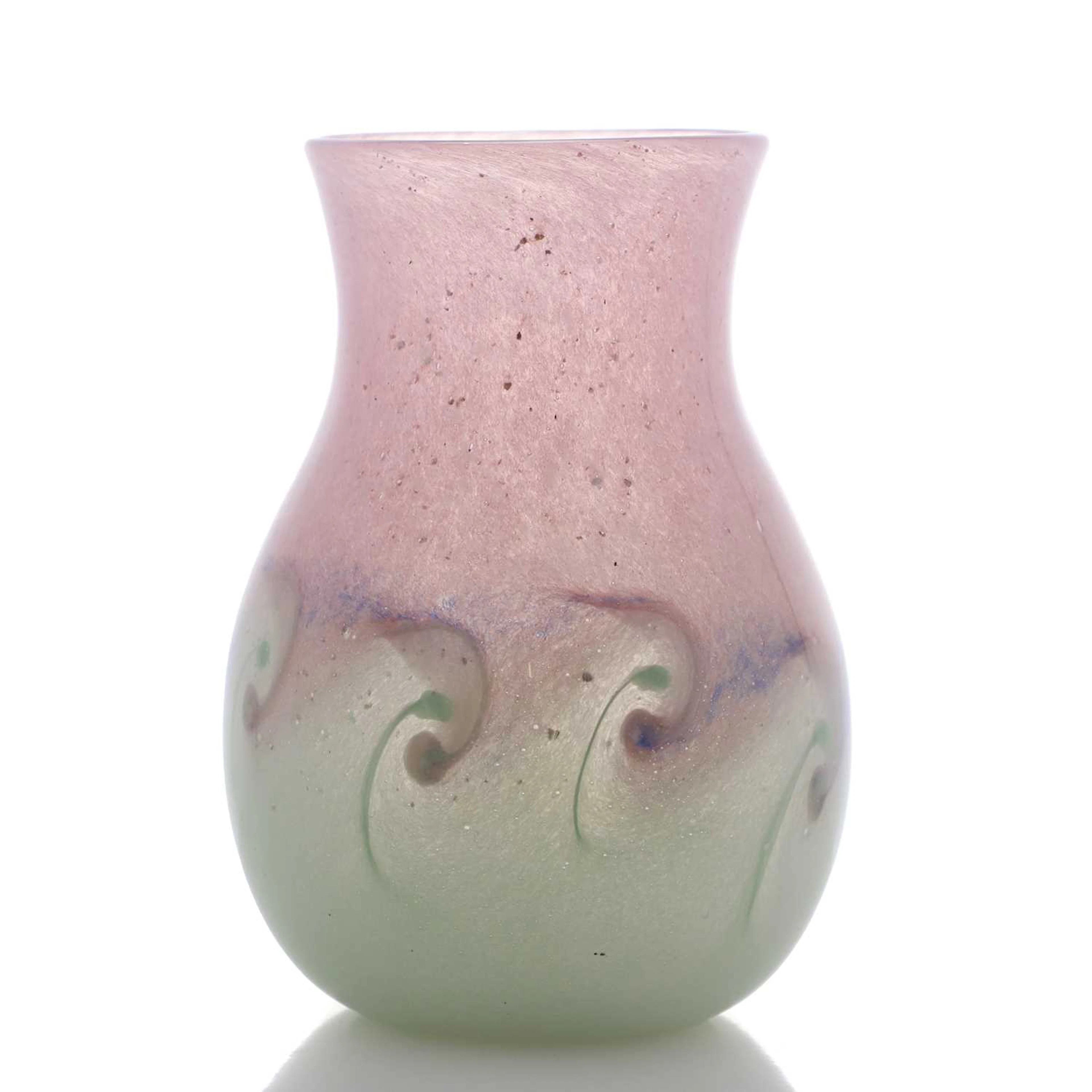 A Vasart glass vase circa 1950s, Scottish