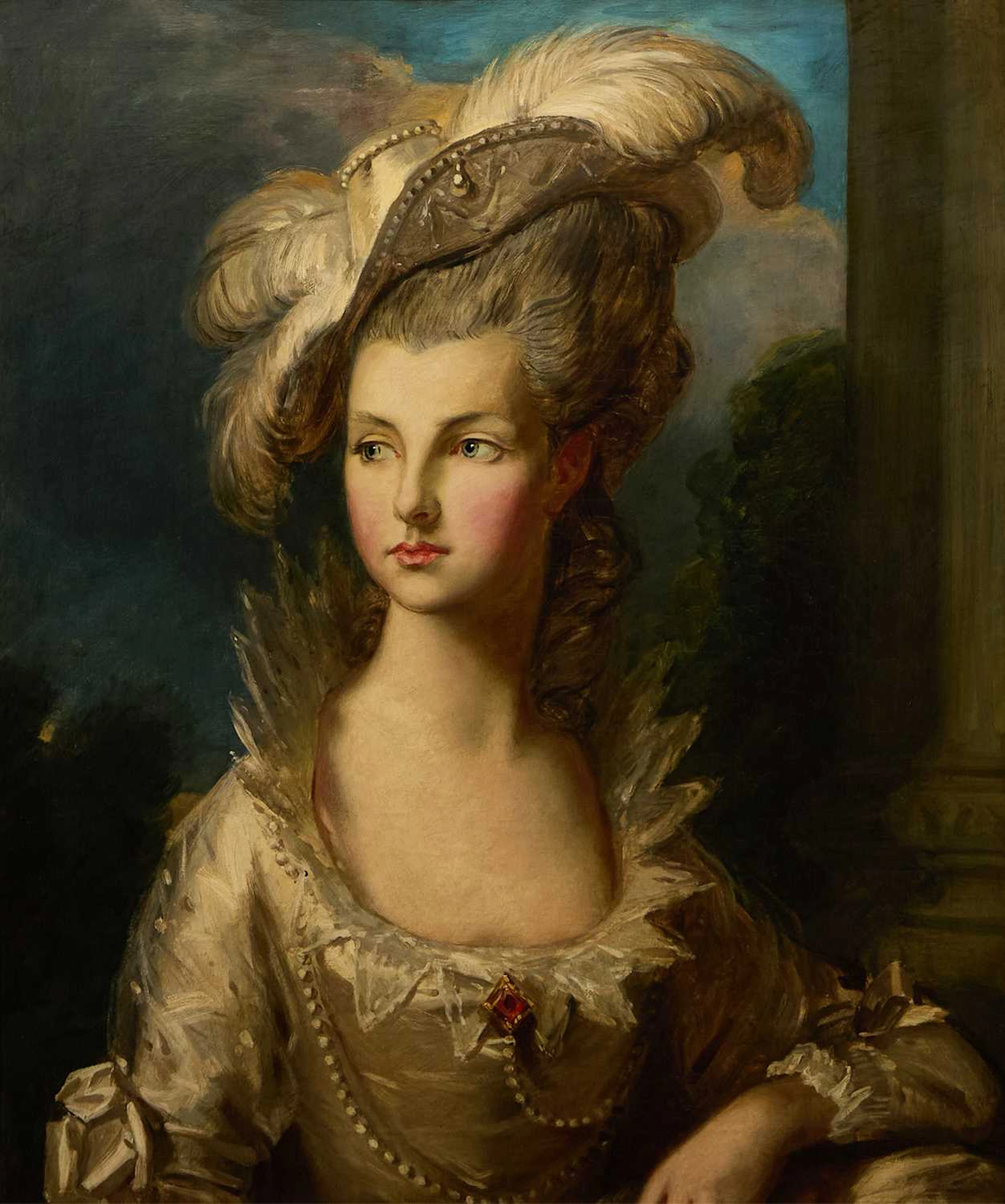 After Thomas Gainsborough Portrait of The Hon. Mrs. Thomas Graham