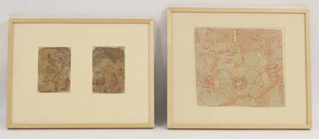 Three Indian drawings