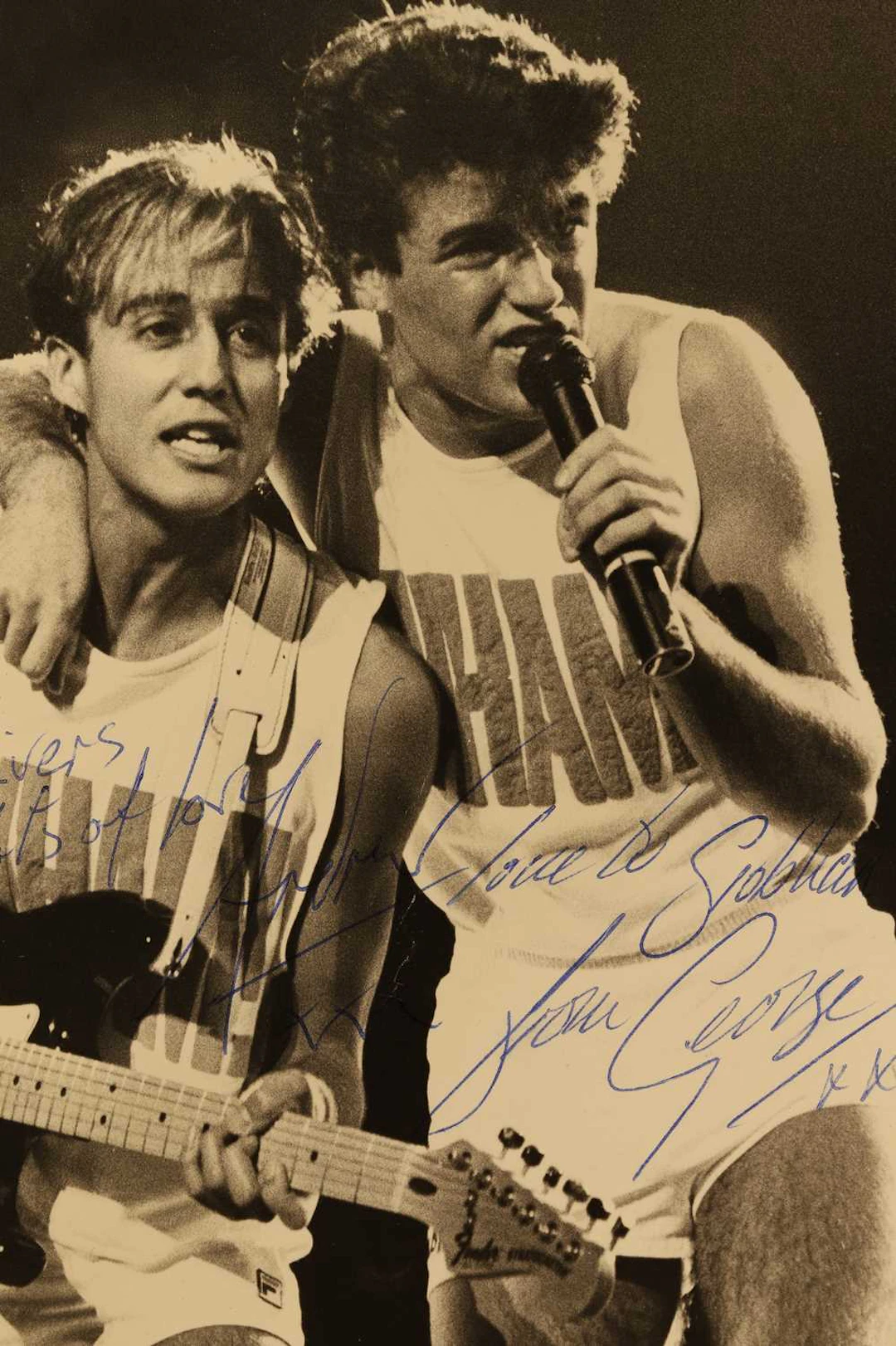 Wham! memorabilia