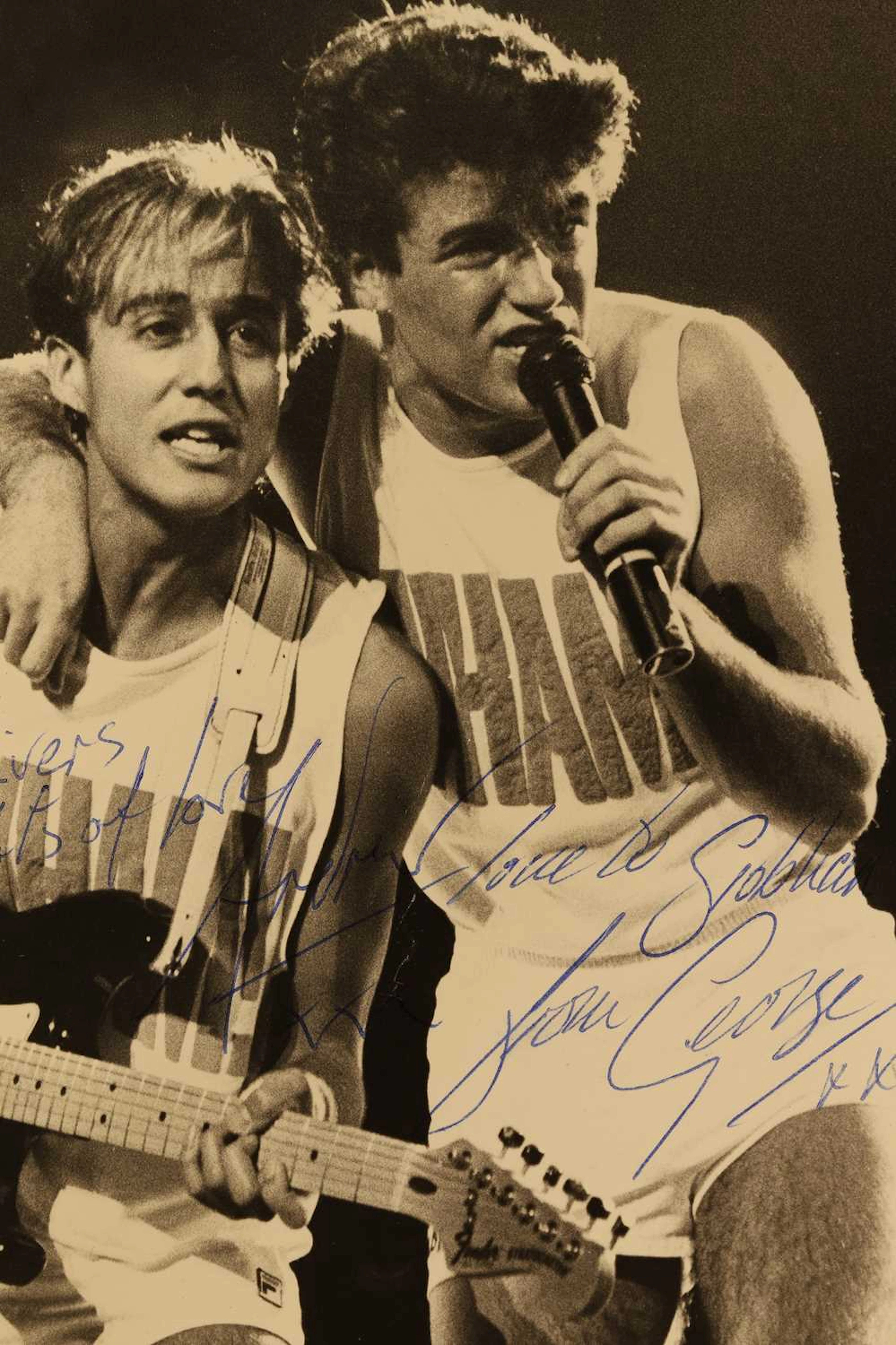 Wham! memorabilia