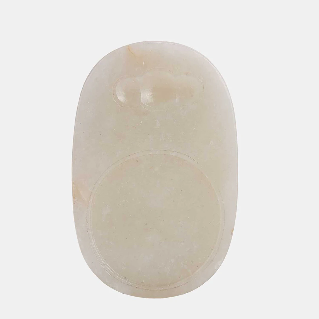 A Chinese jade inkstone Qing dynasty (1644-1911)