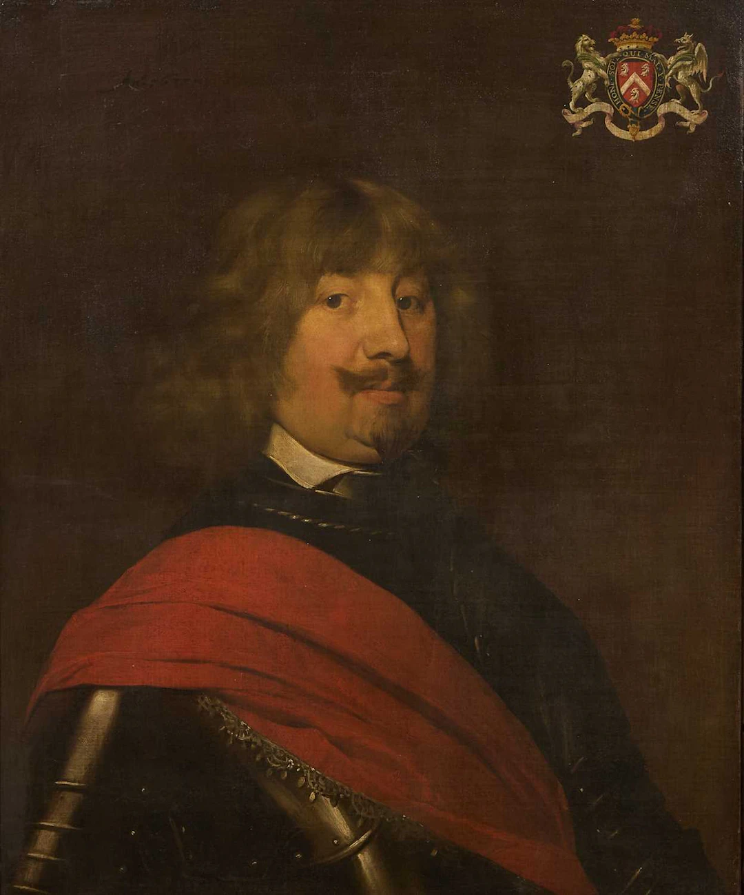 Follower of William Dobson Portrait of a commander, traditionally