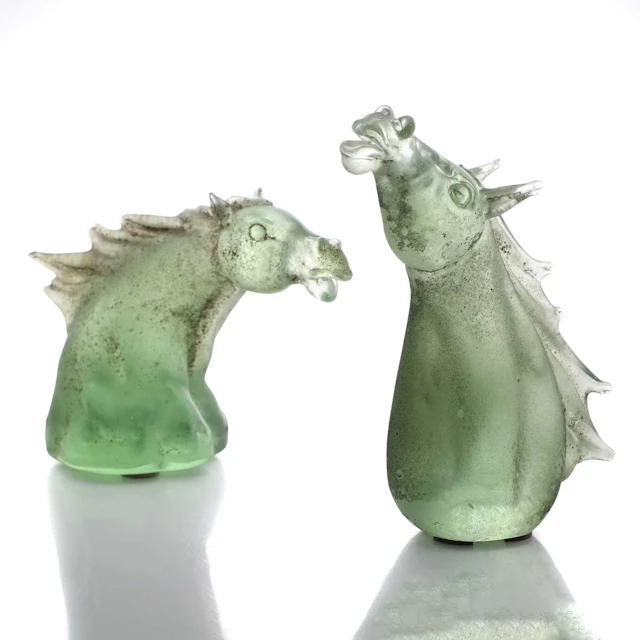 Pino Signoretto (Italian, 1944-2017) two horse heads