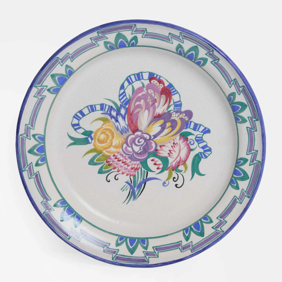 Carter Stabler Adams Poole Pottery a charger