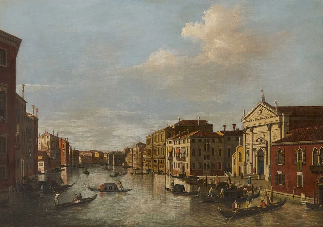 Follower of Canaletto The Grand Canal, Venice, looking South-East