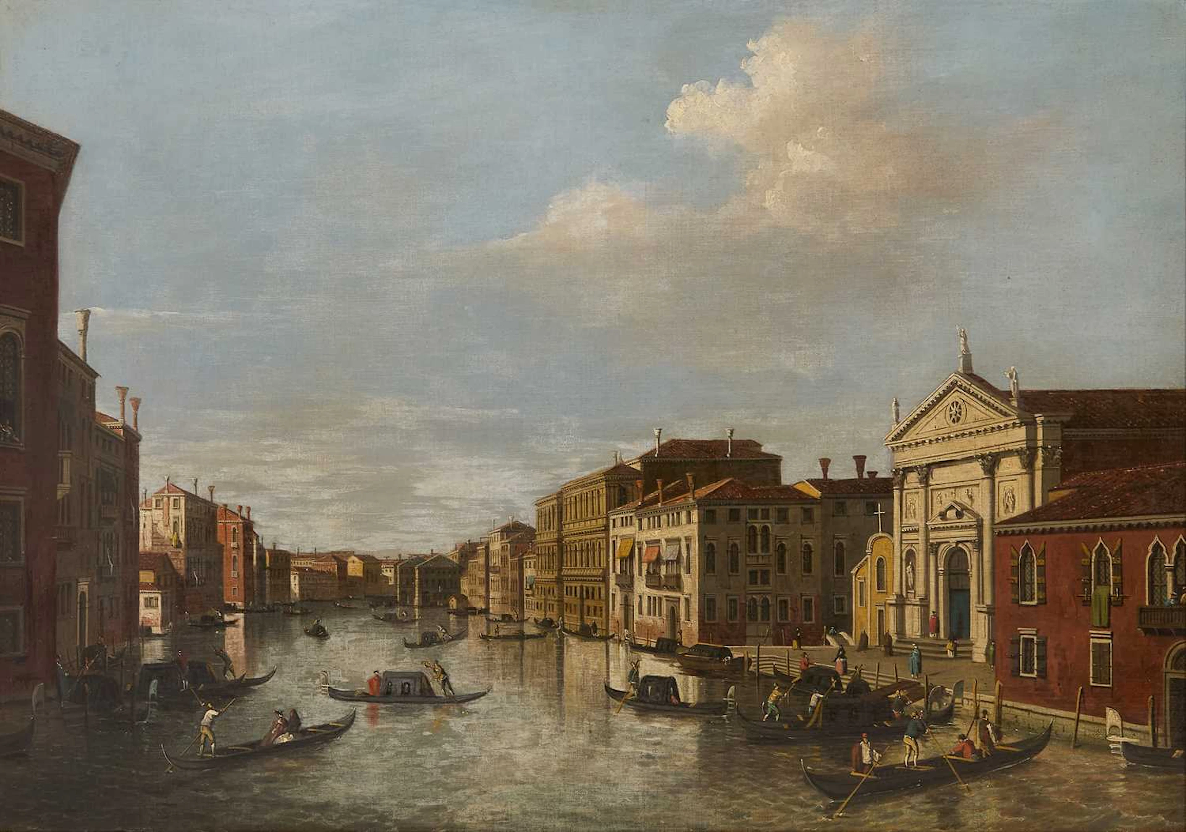 Follower of Canaletto The Grand Canal, Venice, looking South-East