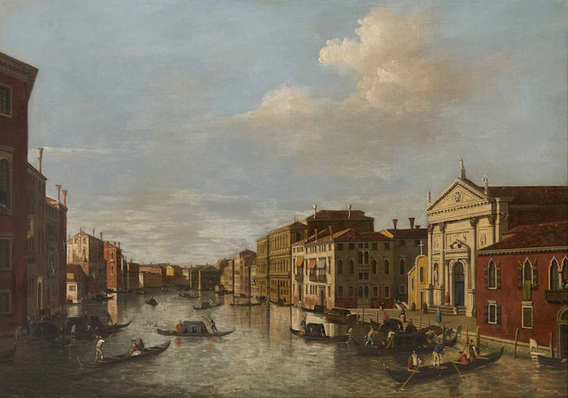 Follower of Canaletto The Grand Canal, Venice, looking South-East