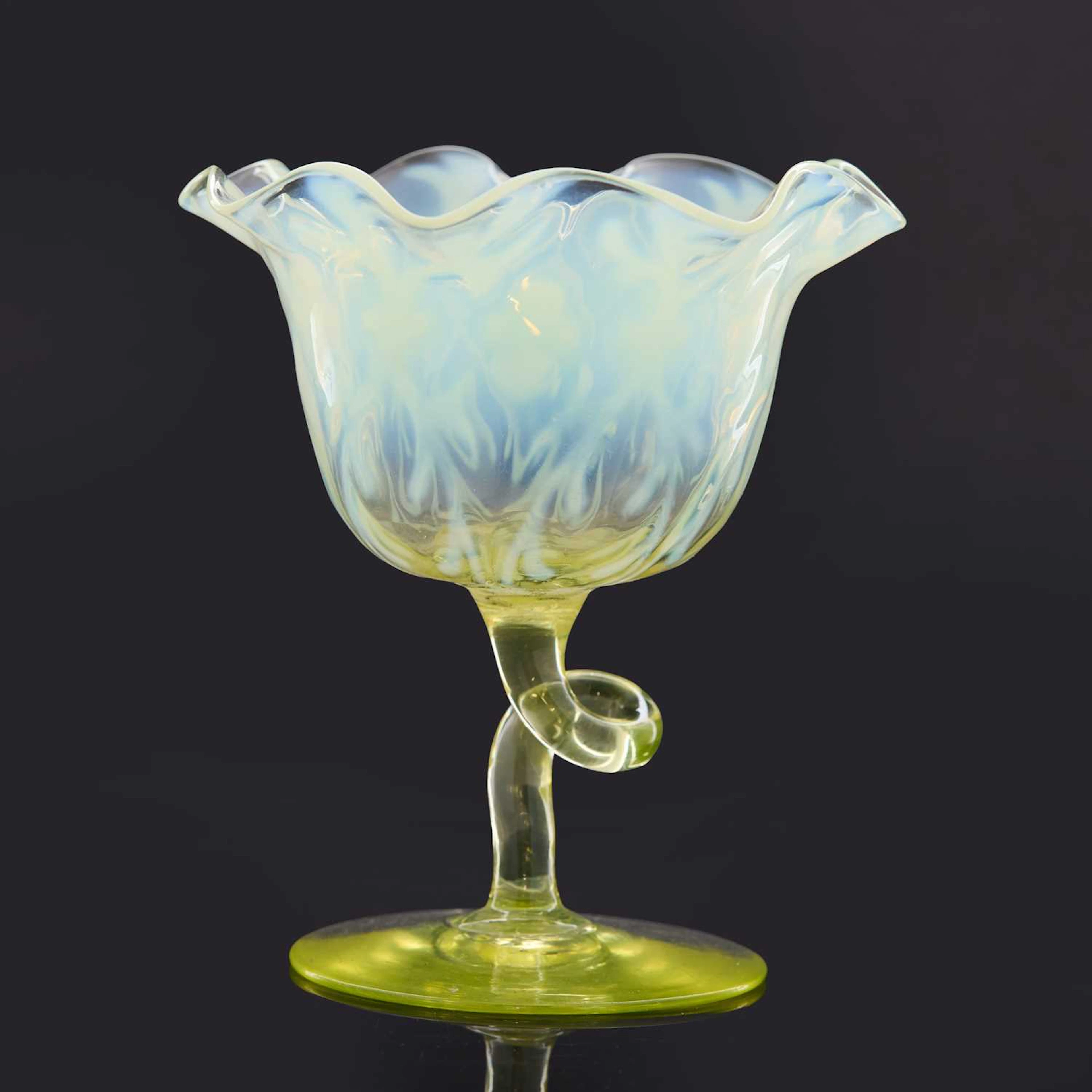 A John Walsh Walsh 'Opaline Brocade' vase circa 1890, Birmingham