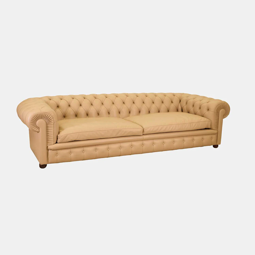 Poltrona Frau a 'Chester' three-seater sofa