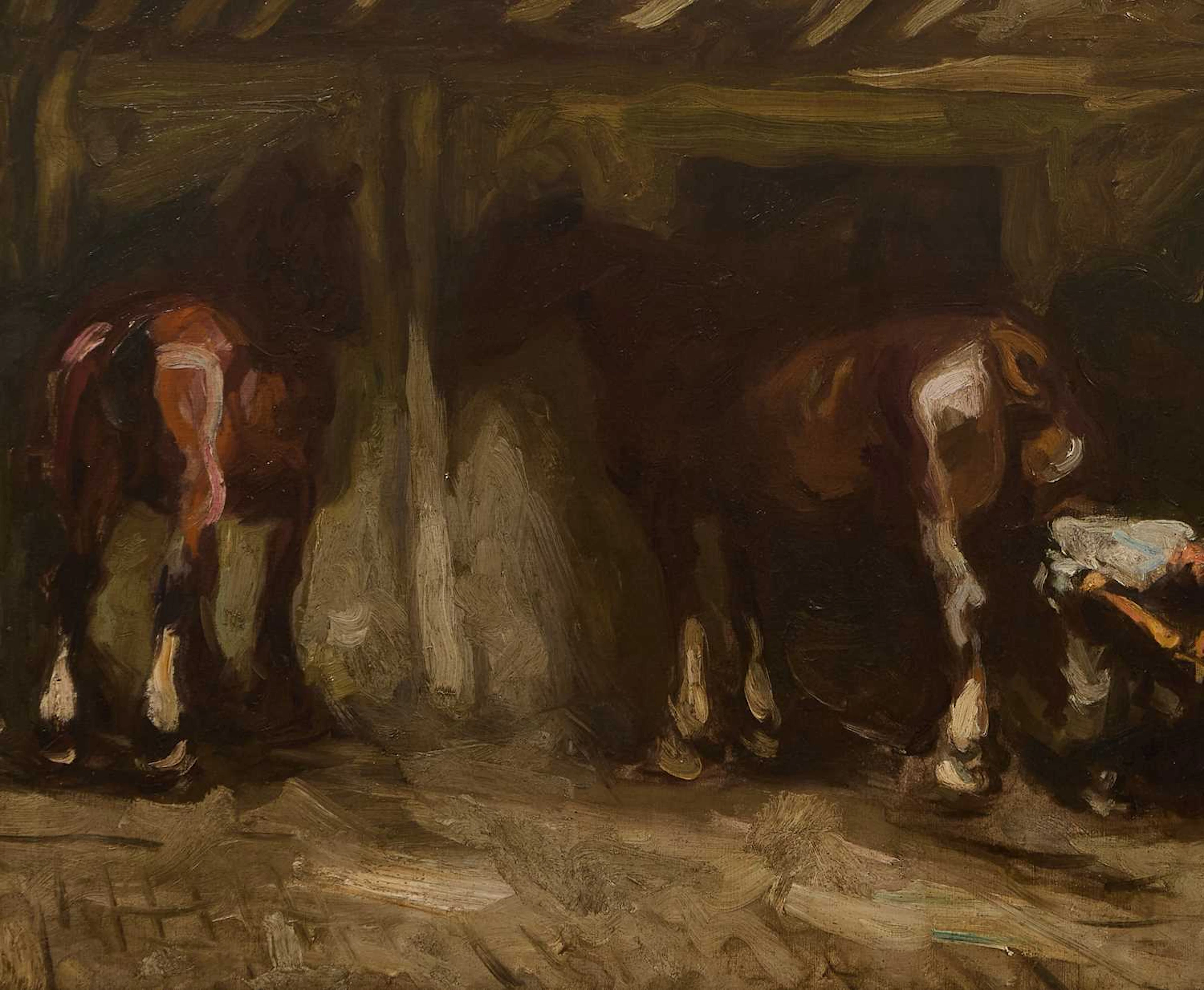 Harry Becker (1865-1928) The farrier