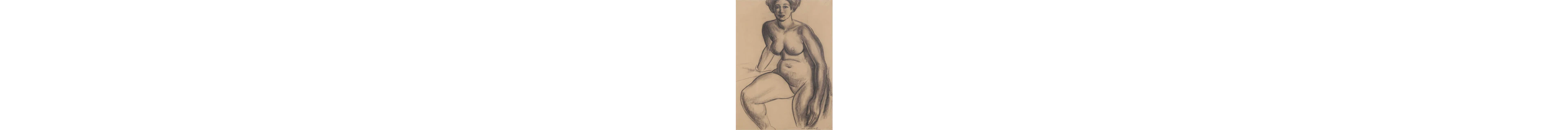 ▲ Iain Macnab (British, 1890-1967) Seated nude