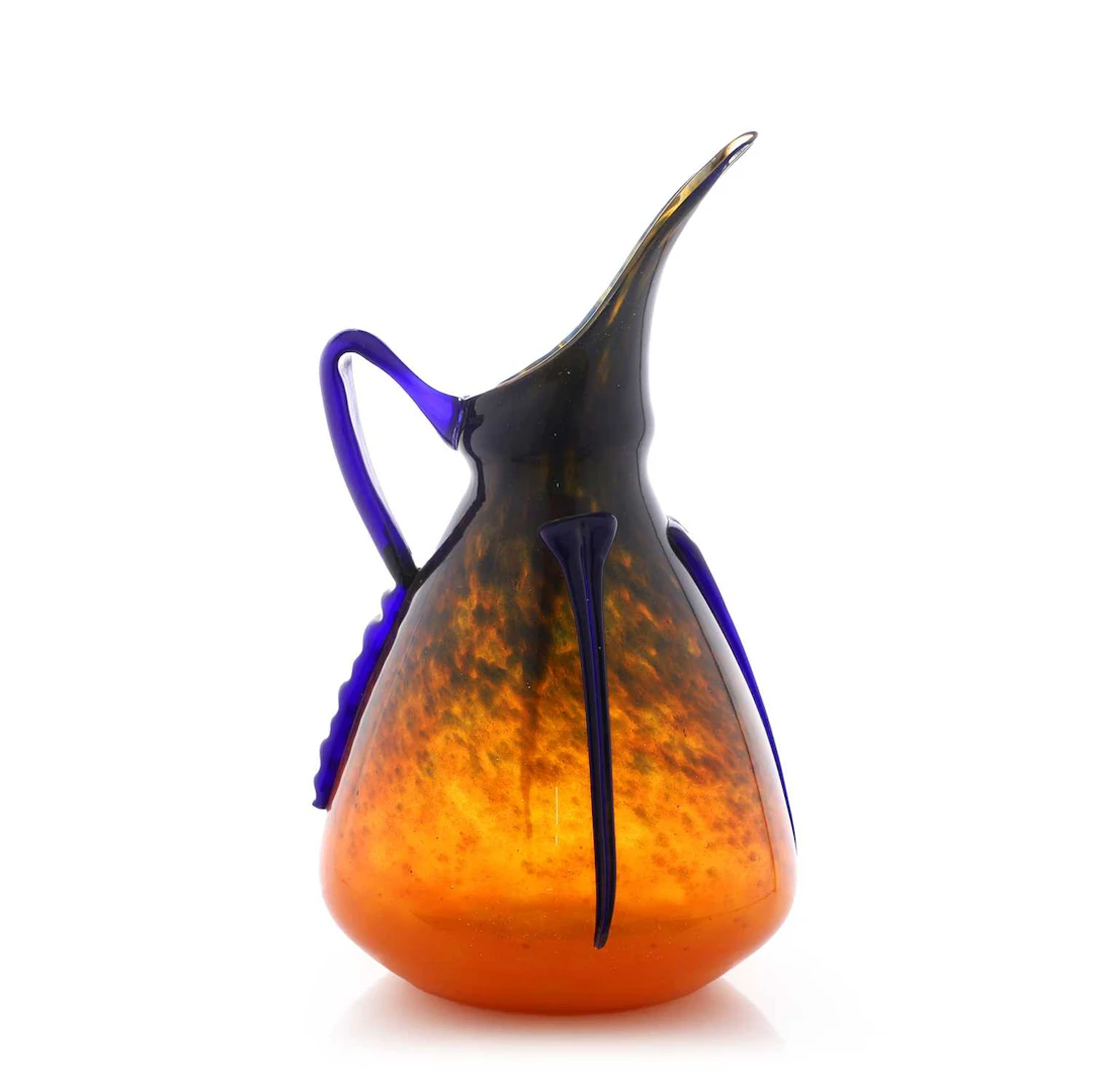 Charles Schneider (French, 1881-1953) a large glass ewer