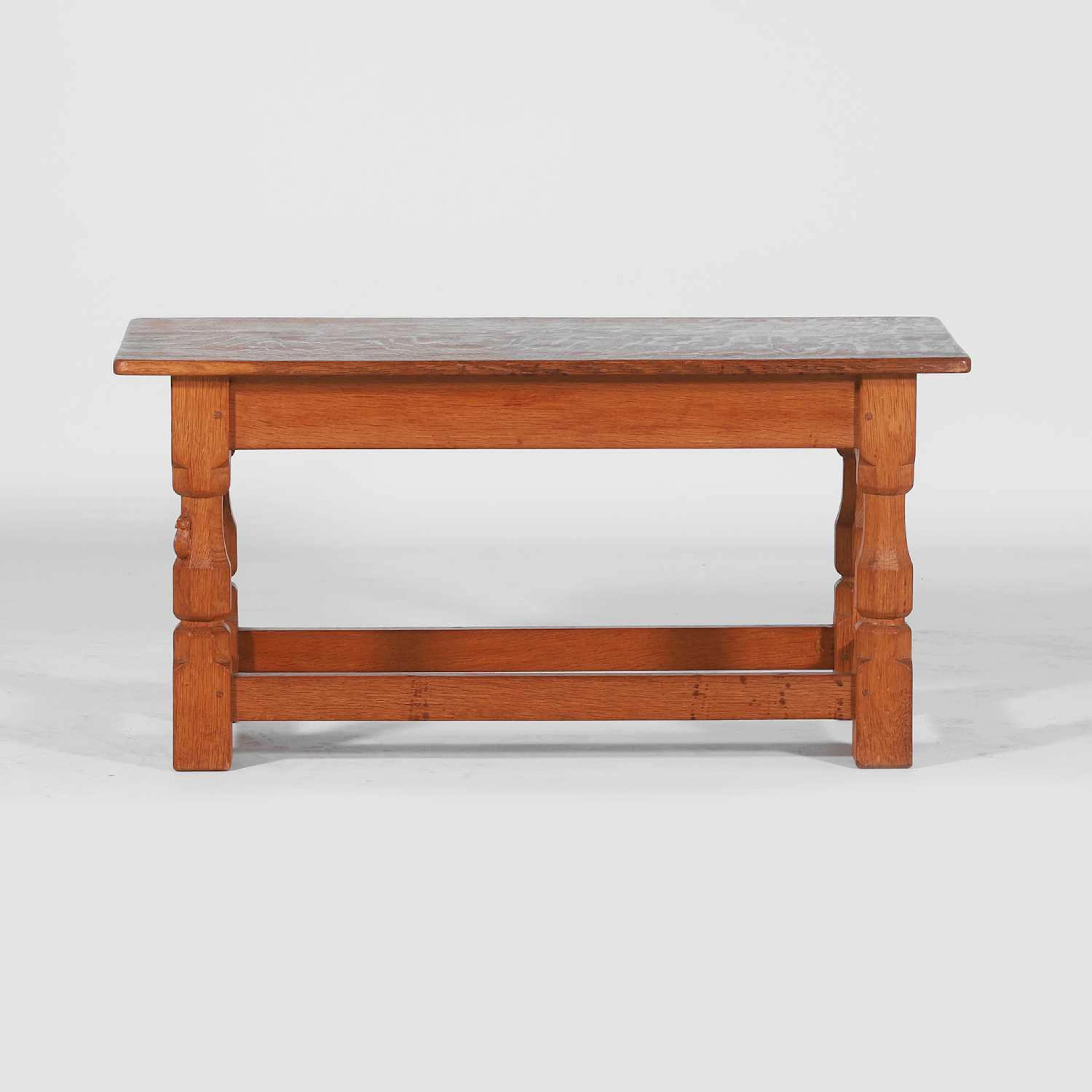 Workshop of Robert 'Mouseman' Thompson (1876-1955) An oak side table